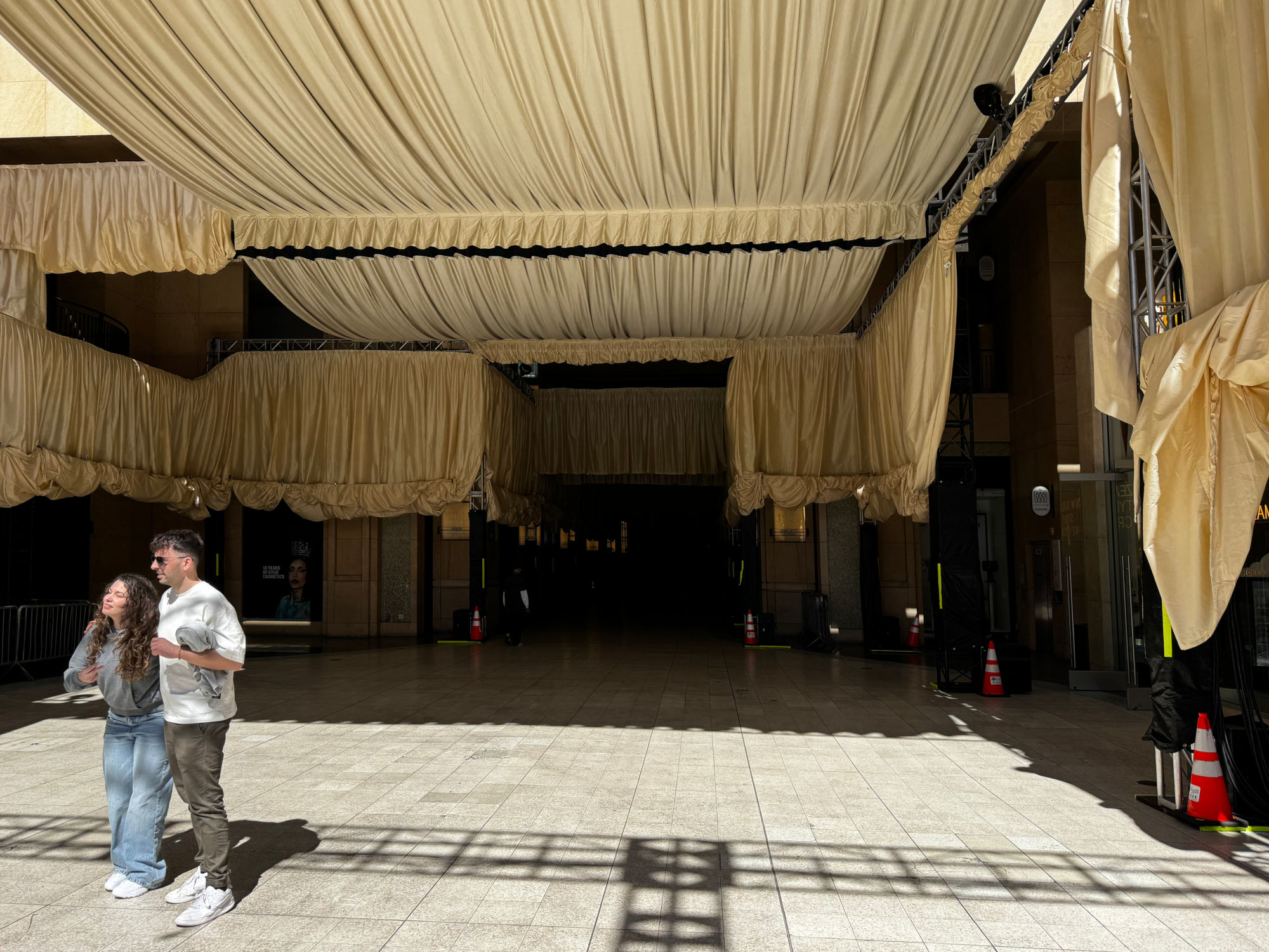 Dolby Theatre Oscar Week Temporary Curtains
