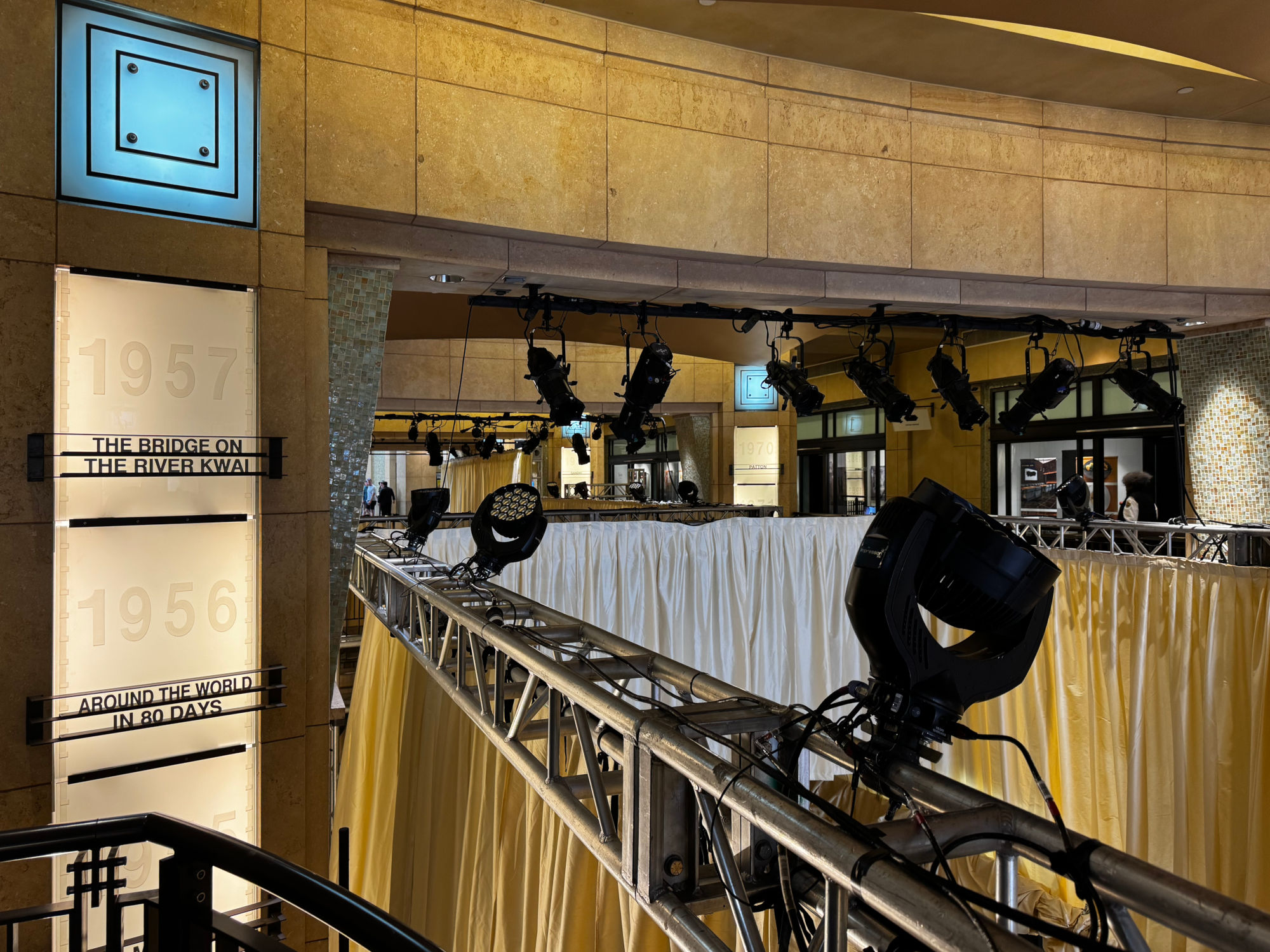 Dolby Theatre Oscar Week Temporary Lights