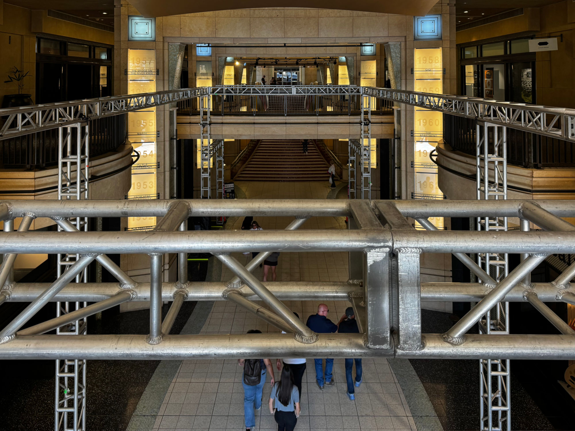 Dolby Theatre Oscar Week Temporary Trusses Award Walk