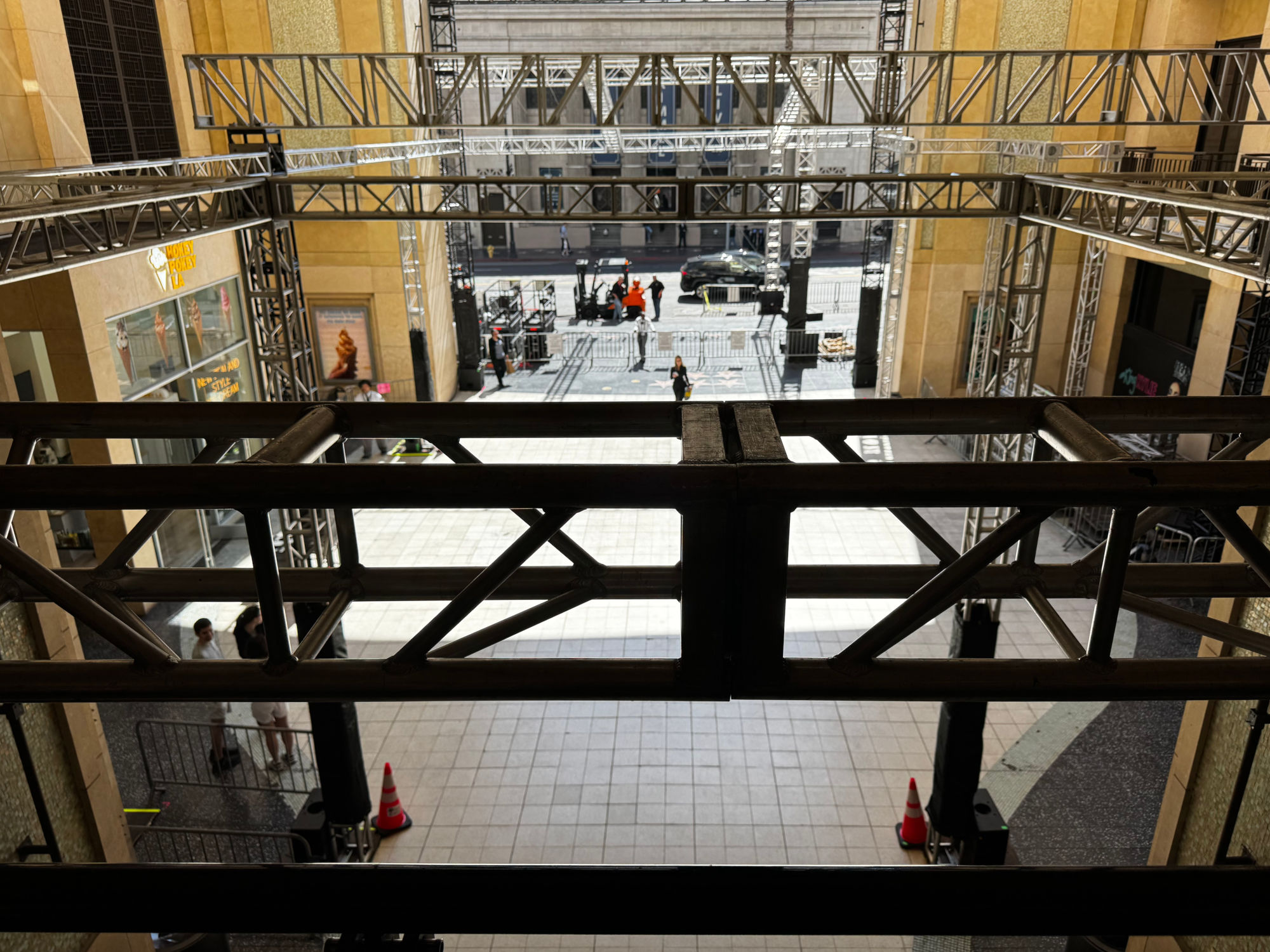 Dolby Theatre Oscar Week Temporary Trusses