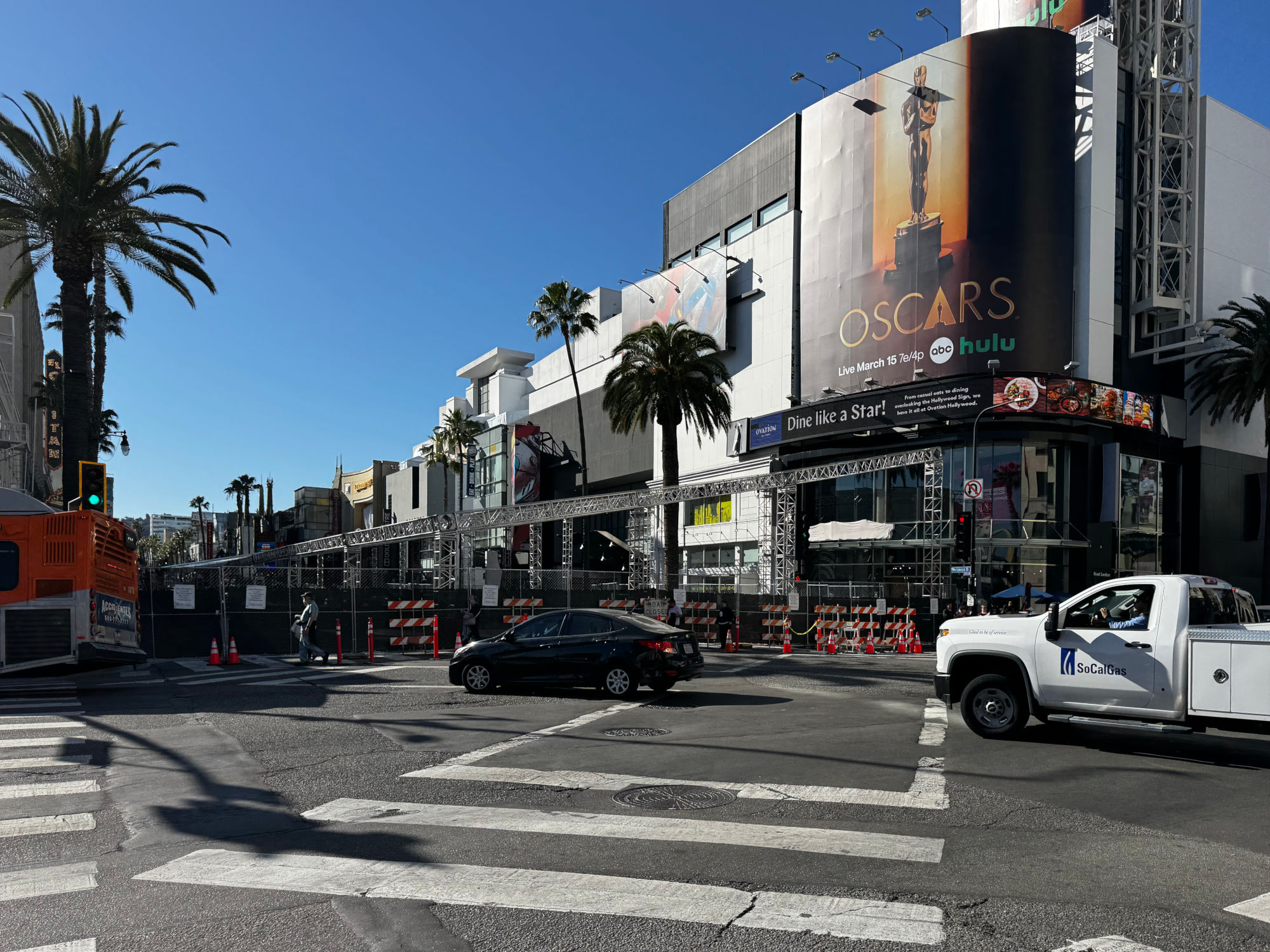 Dolby Theatre Oscar Week They Close Hollywood Blvd