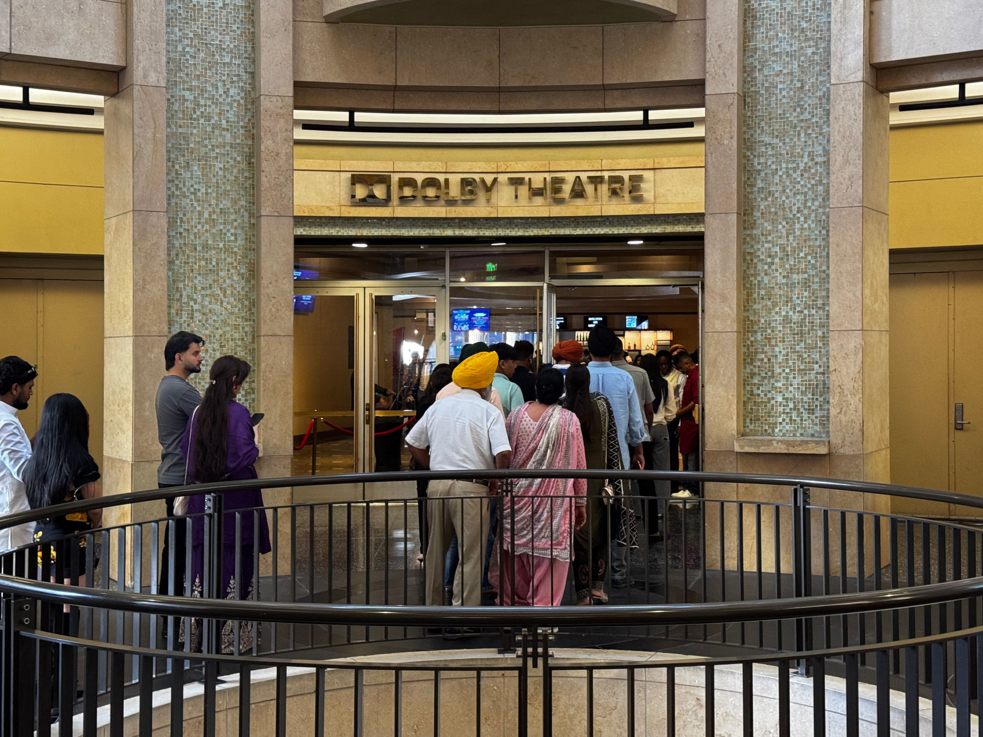 Dolby Theatre Second Floor Entrance