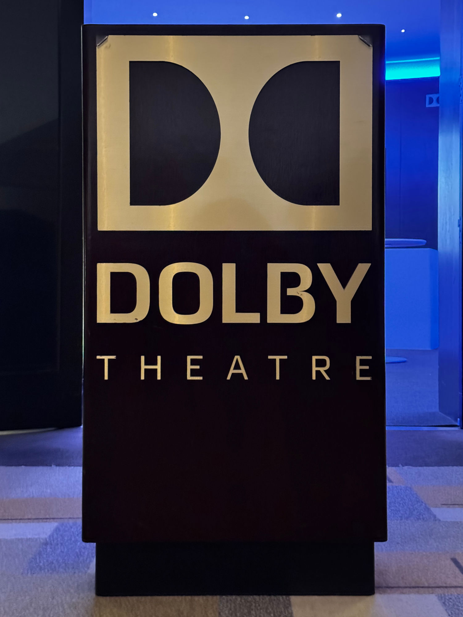 Dolby Theatre Sign