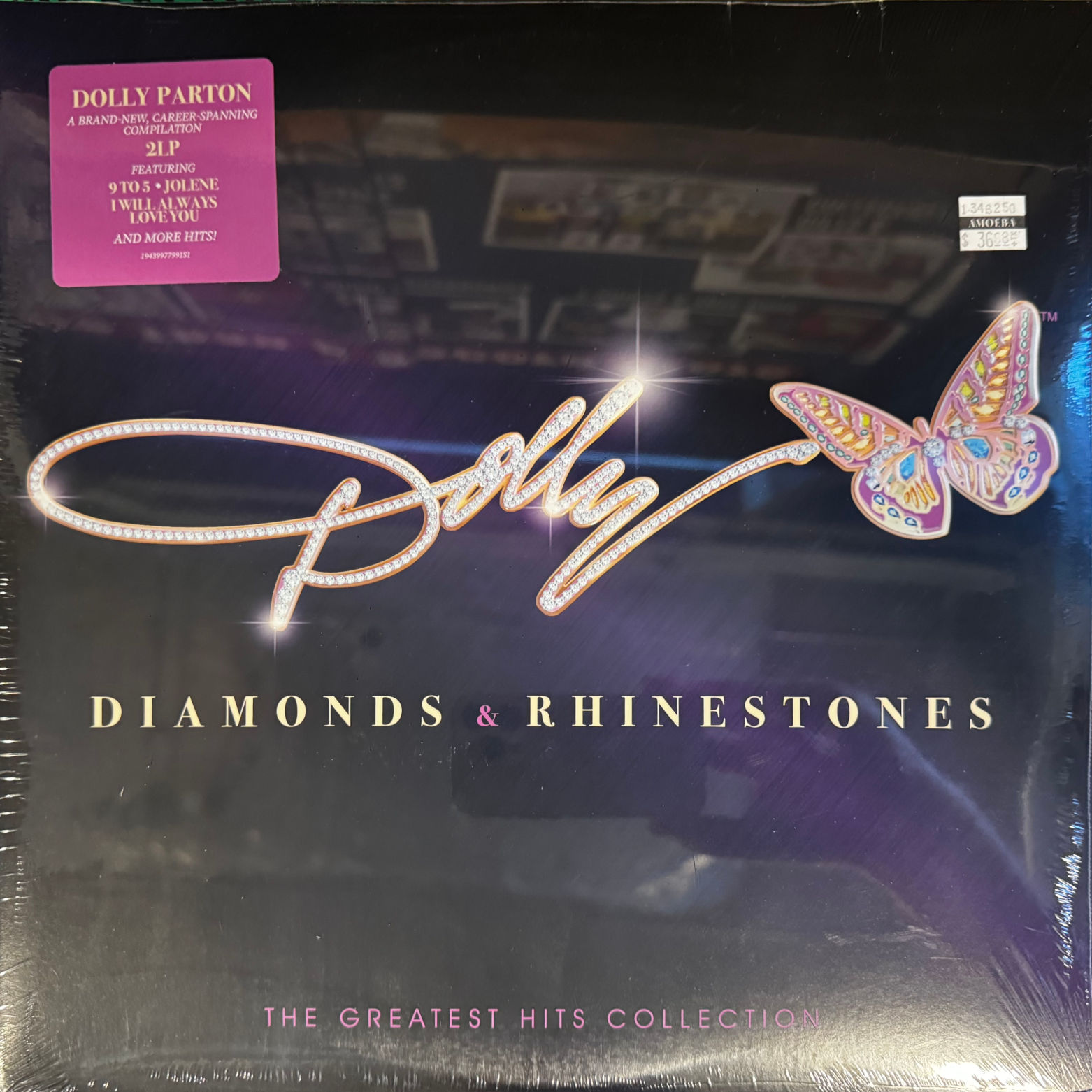 Dolly Parton Diamonds & Rhinestones Album Cover