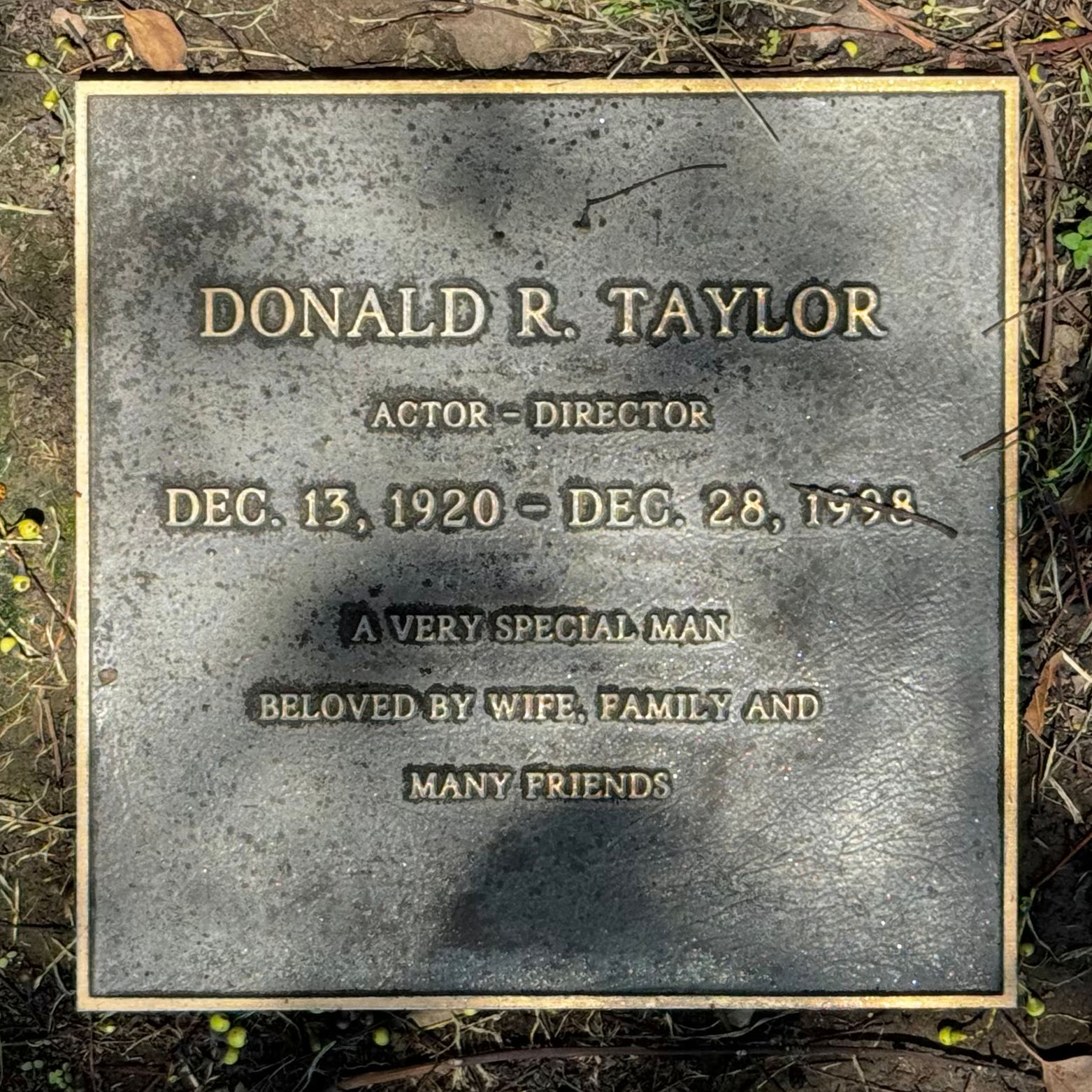 Westwood Village Memorial Park Don Taylor