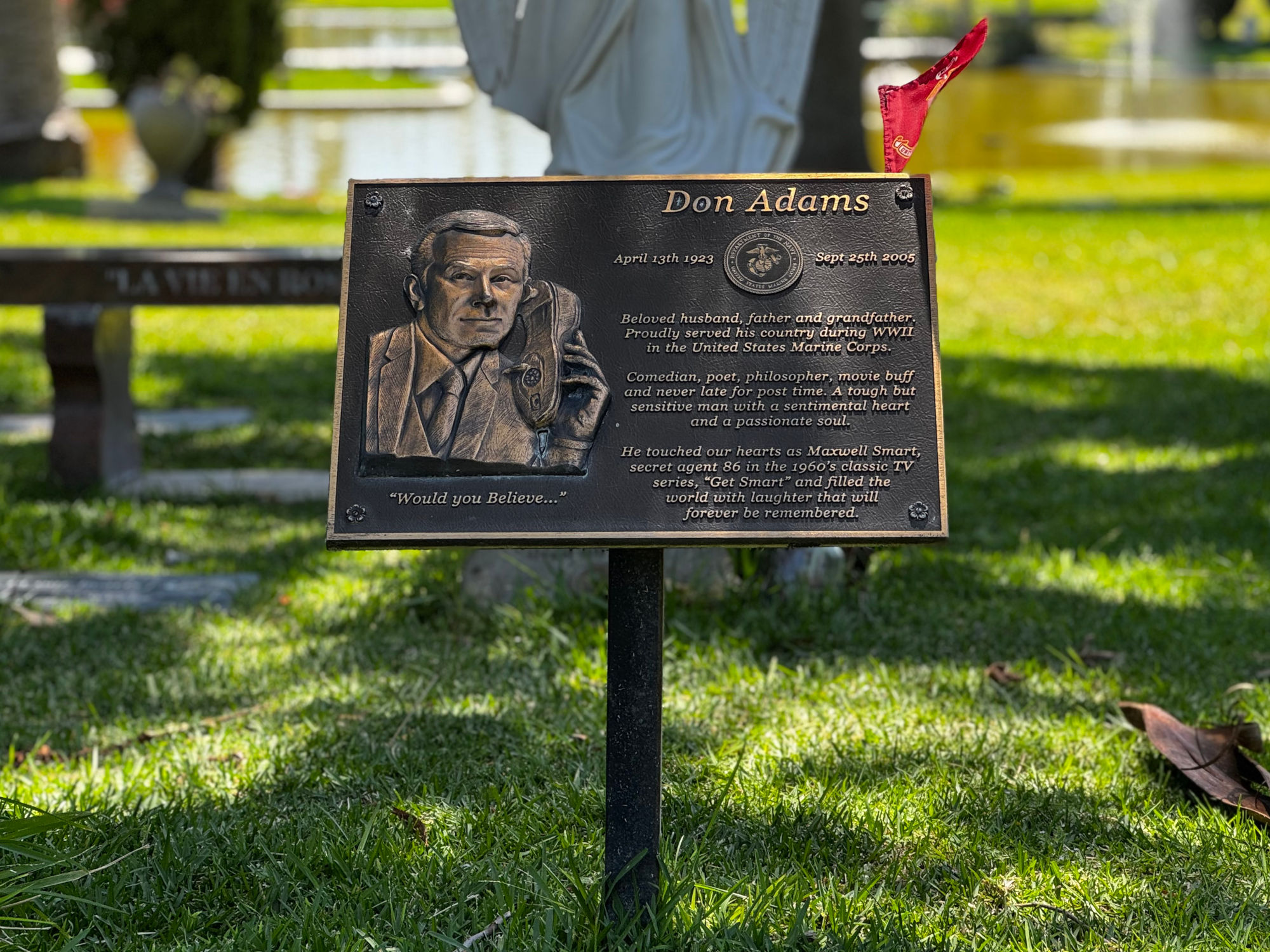 Donald James Yarmy Grave Marker