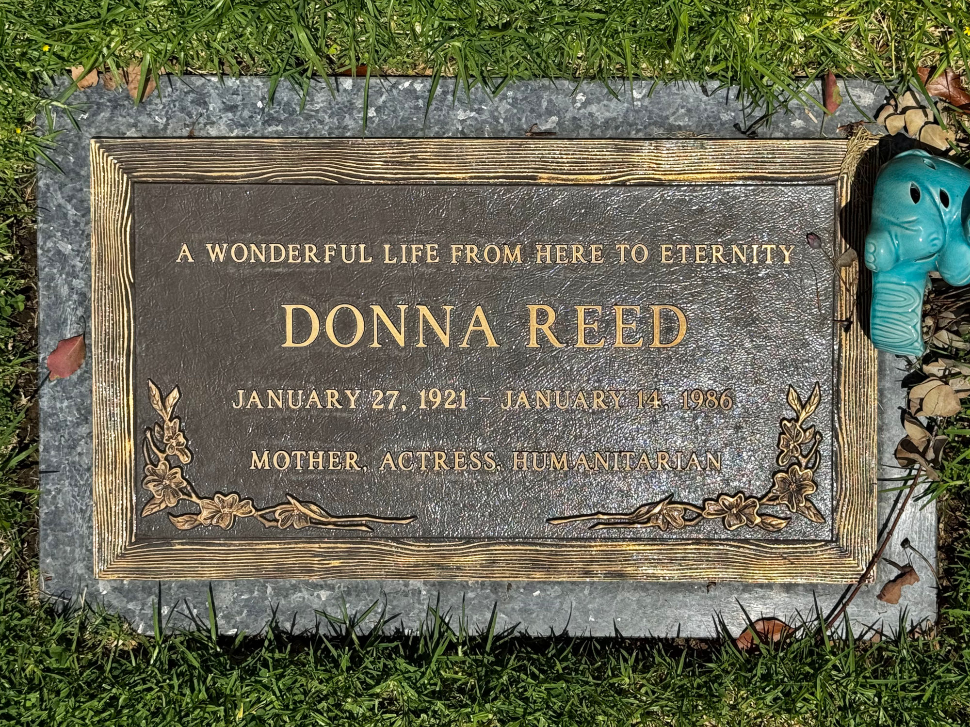 Westwood Village Memorial Park Donna Reed