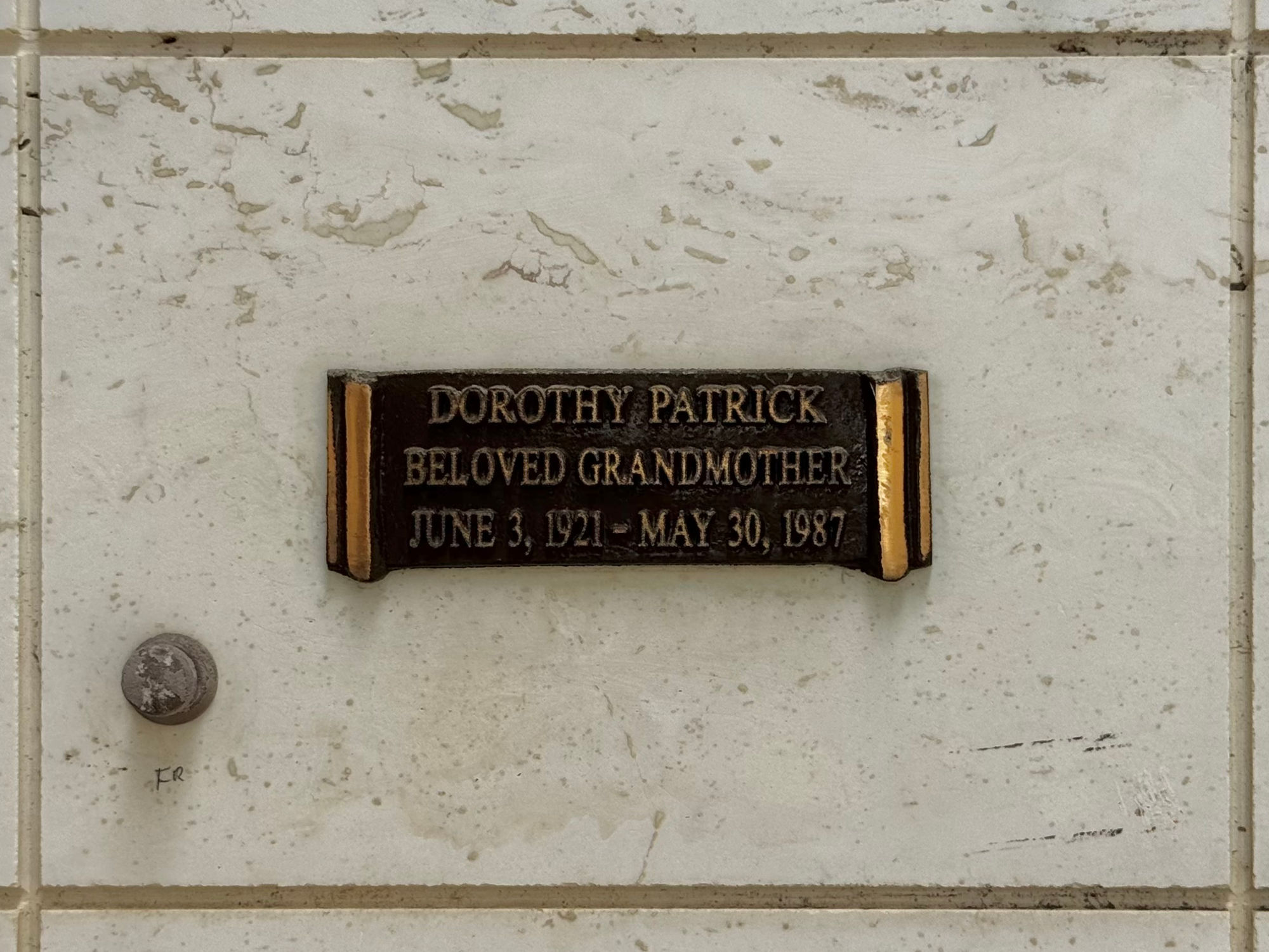 Westwood Village Memorial Park Dorothy Patrick