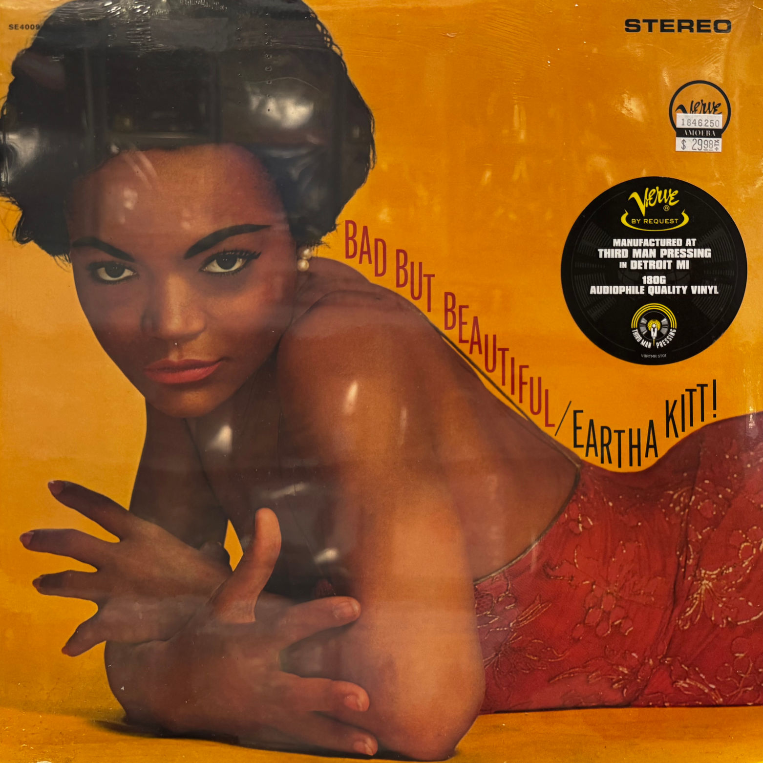 Eartha Kitt Bad But Beautiful Album Cover