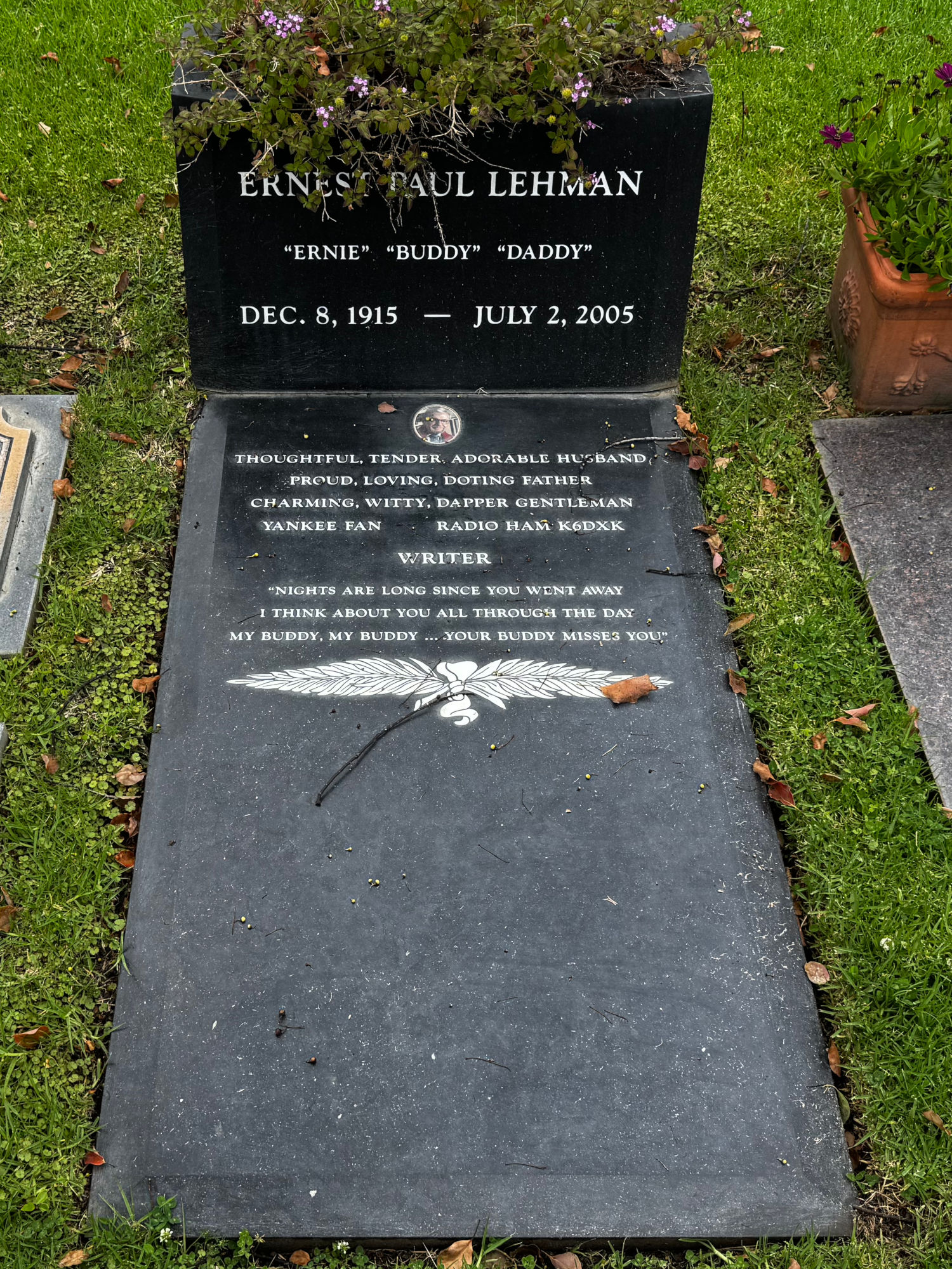 Westwood Village Memorial Park Ernest Lehman