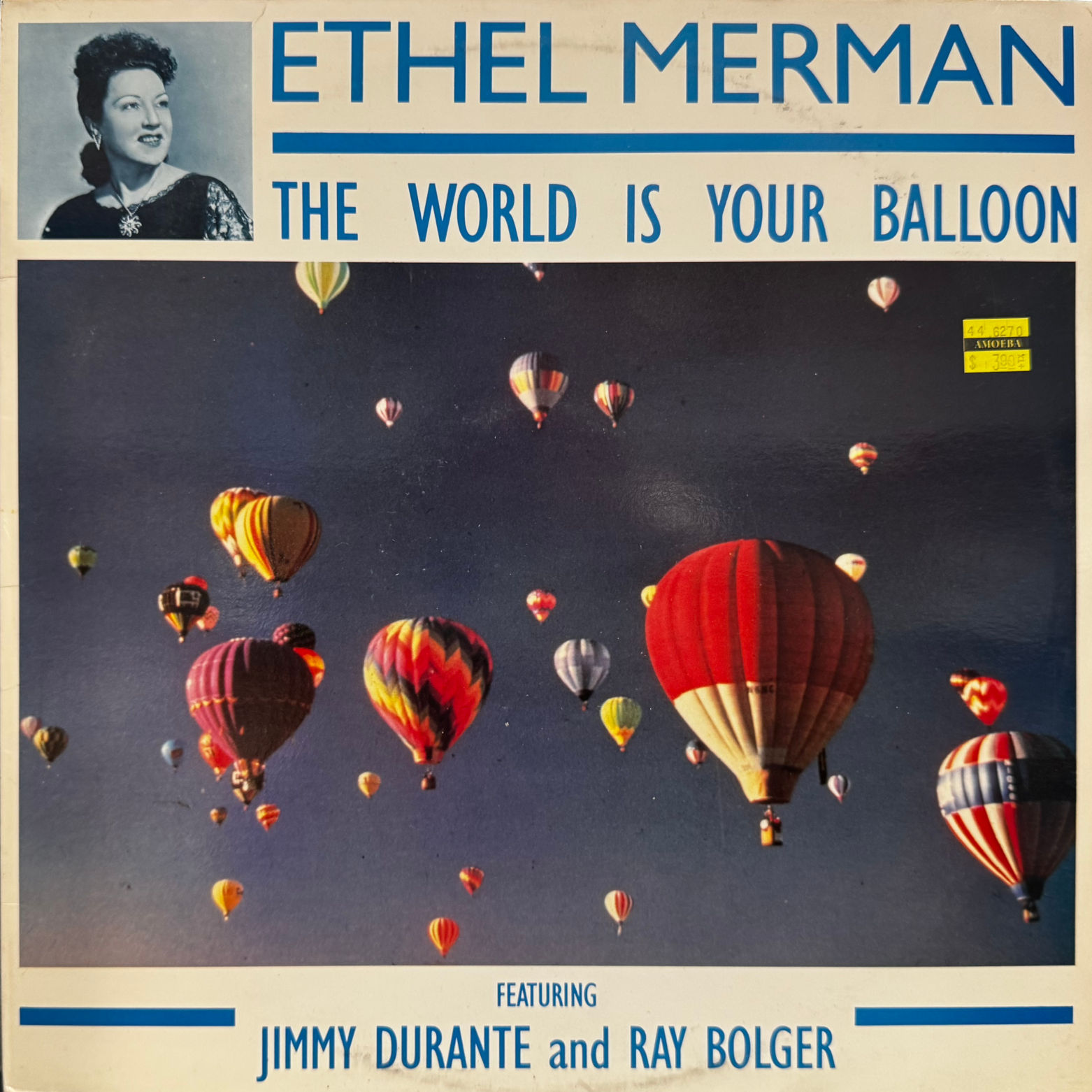 Ethel Merman The World Is Your Balloon Album Cover