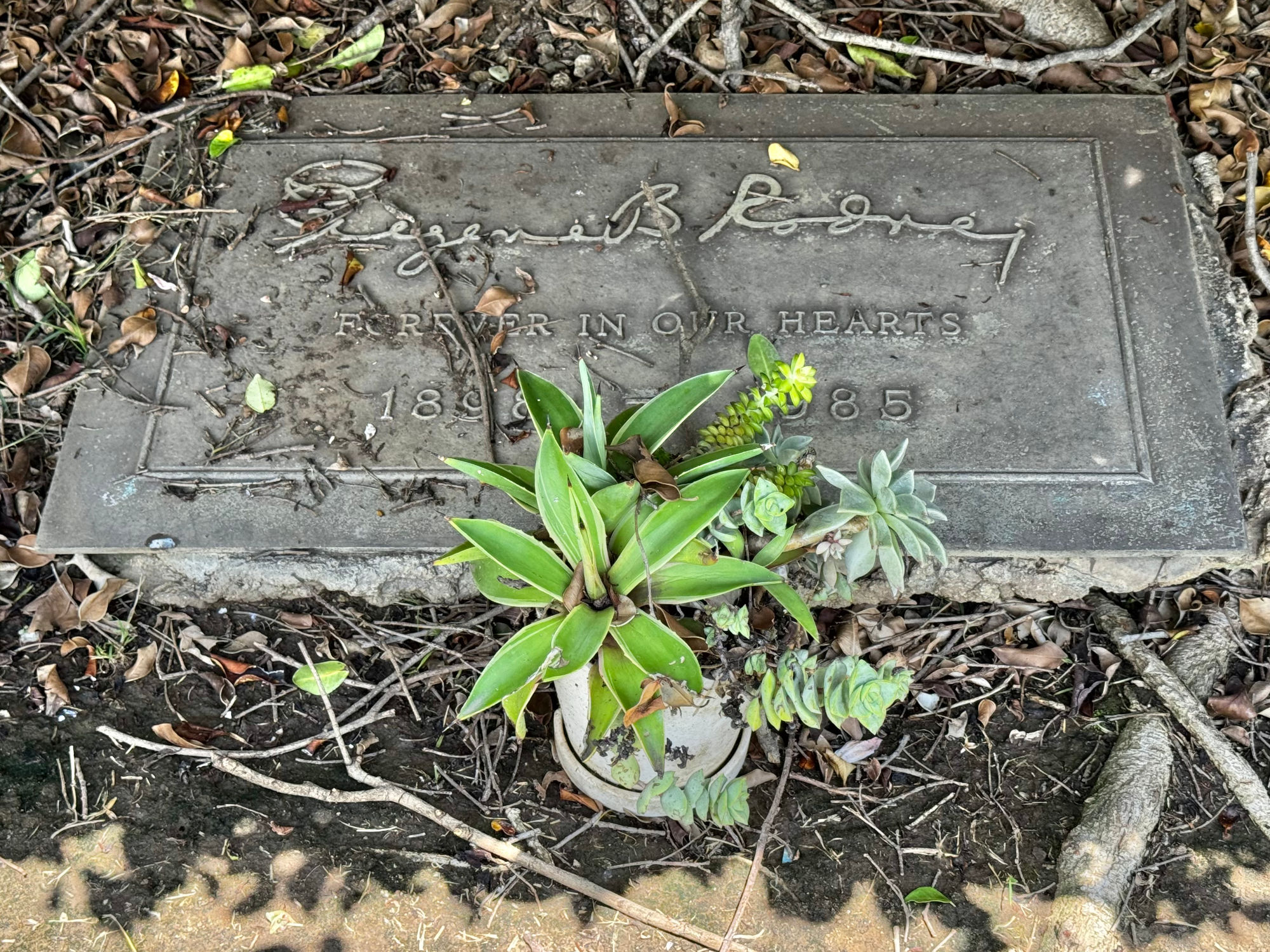 Westwood Village Memorial Park Eugene B. Rodney