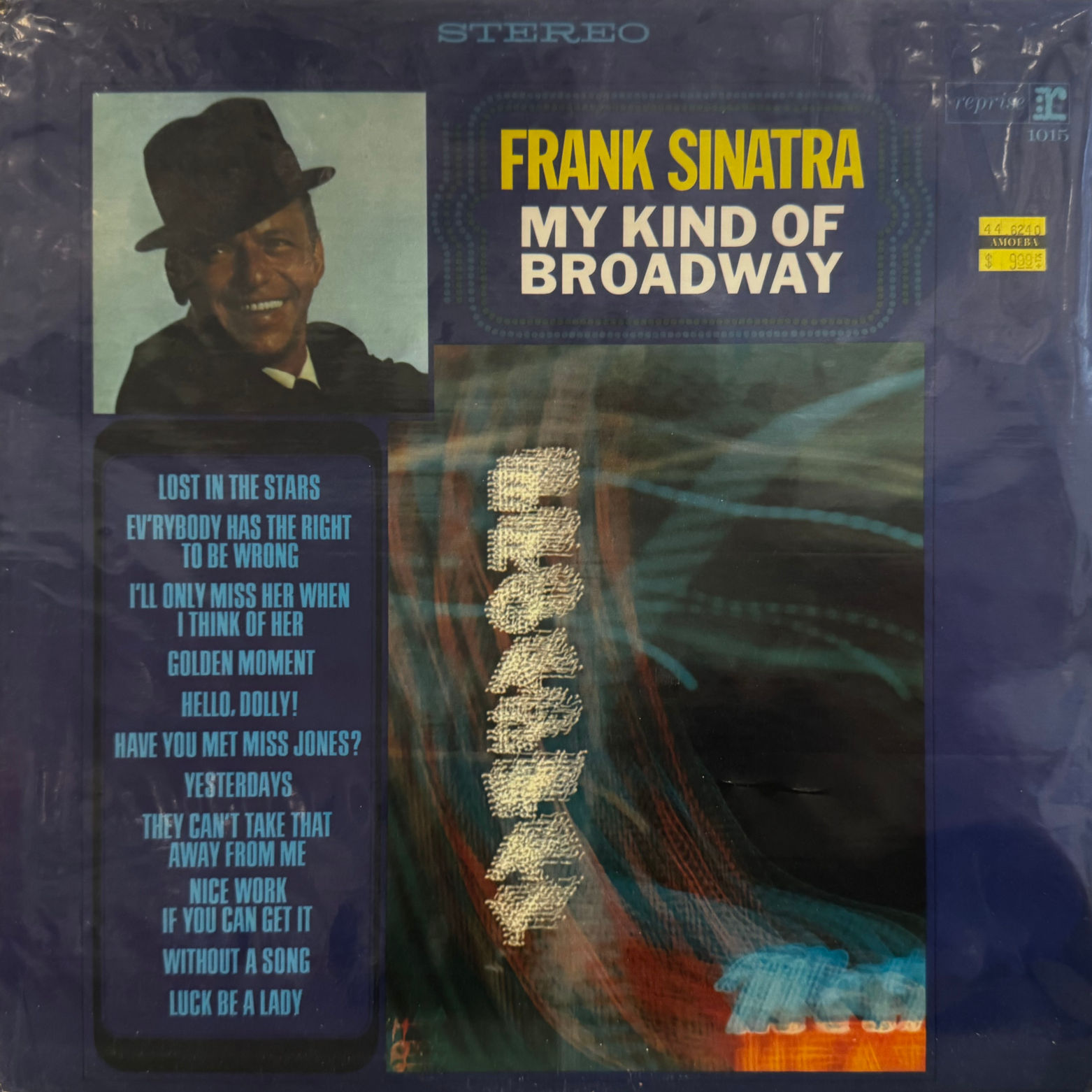 Frank Sinatra My Kind of Broadway Album Cover
