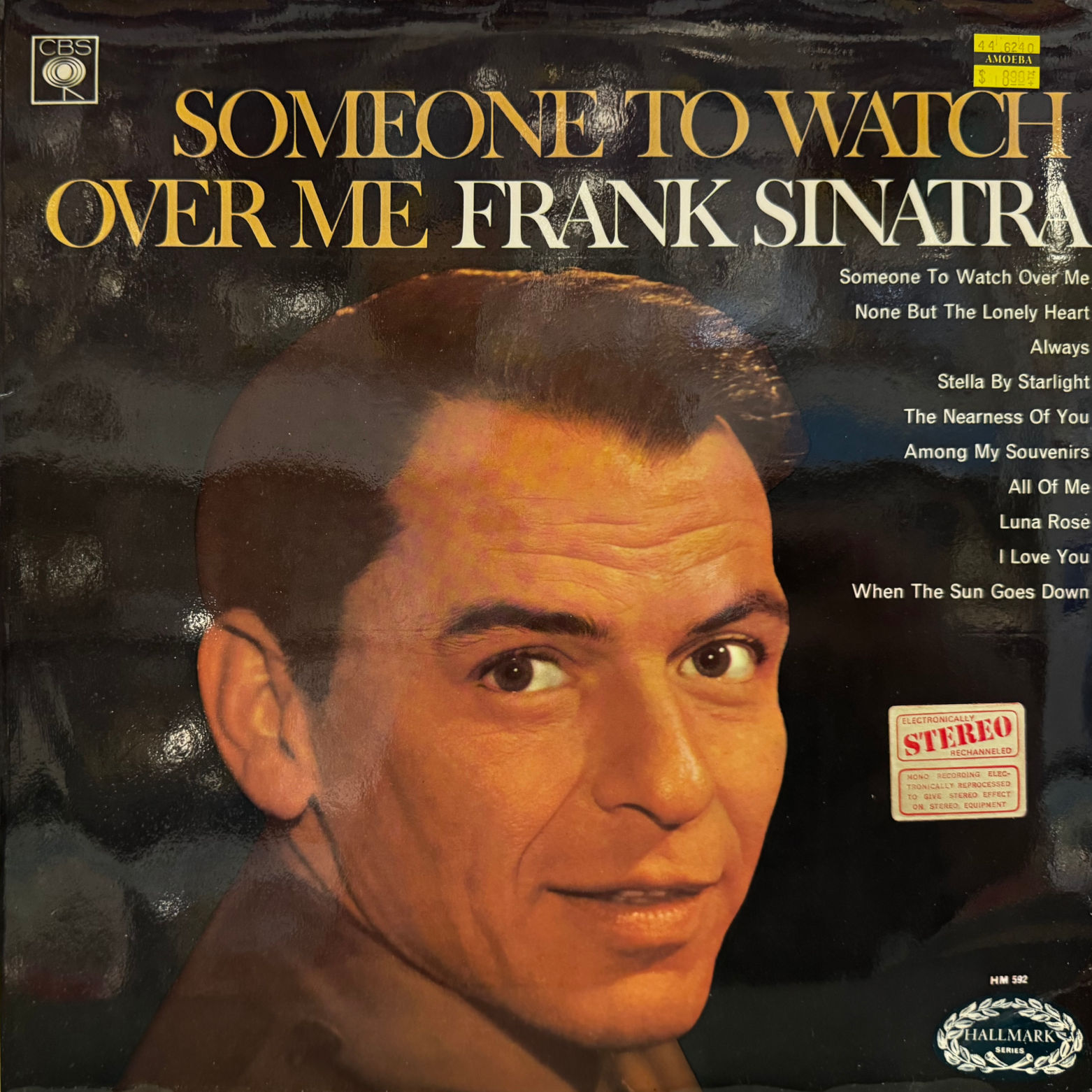 Frank Sinatra Someone to Watch Over Me Album Cover