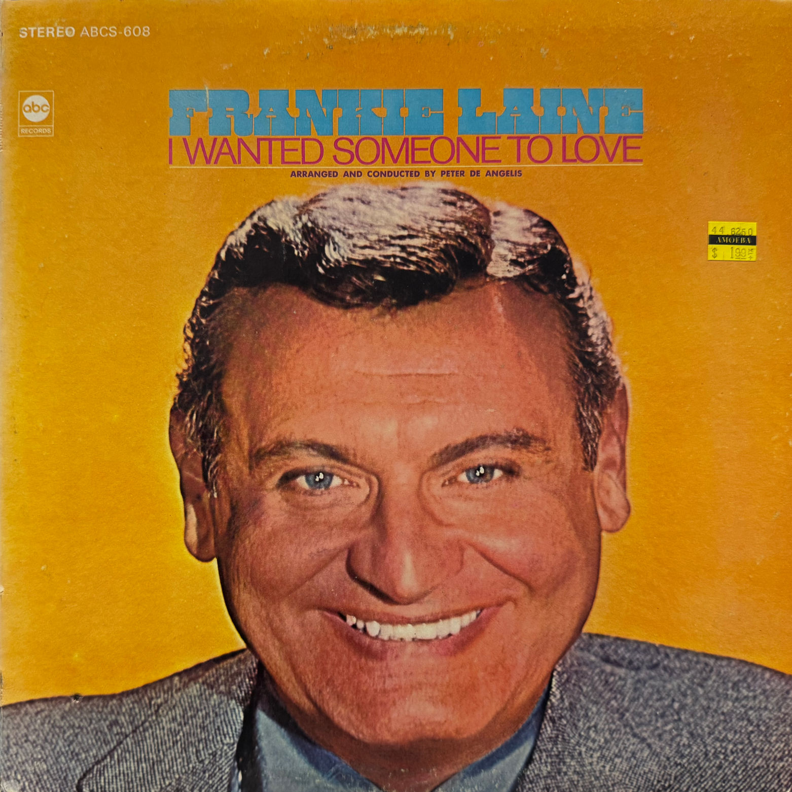 Frankie Laine I Wanted Someone to Love Album Cover