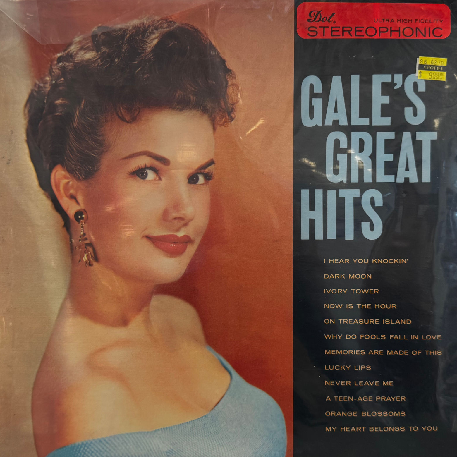 Gale Storm Gale's Great Hits Album Cover