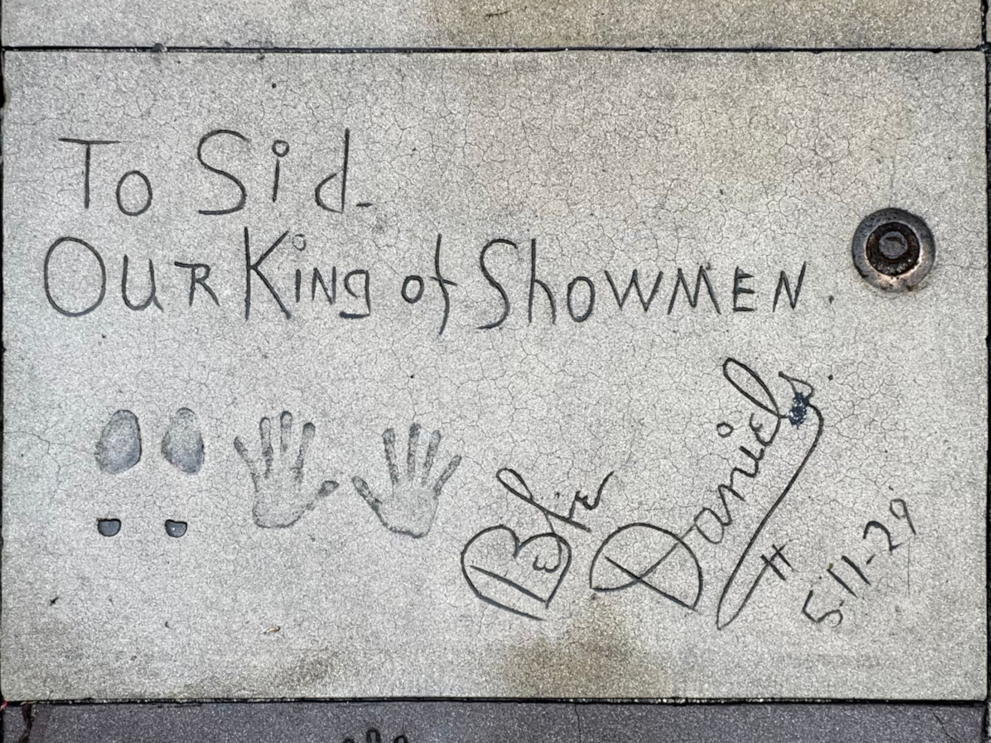 Grauman's Chinese Theatre Bebe Daniels