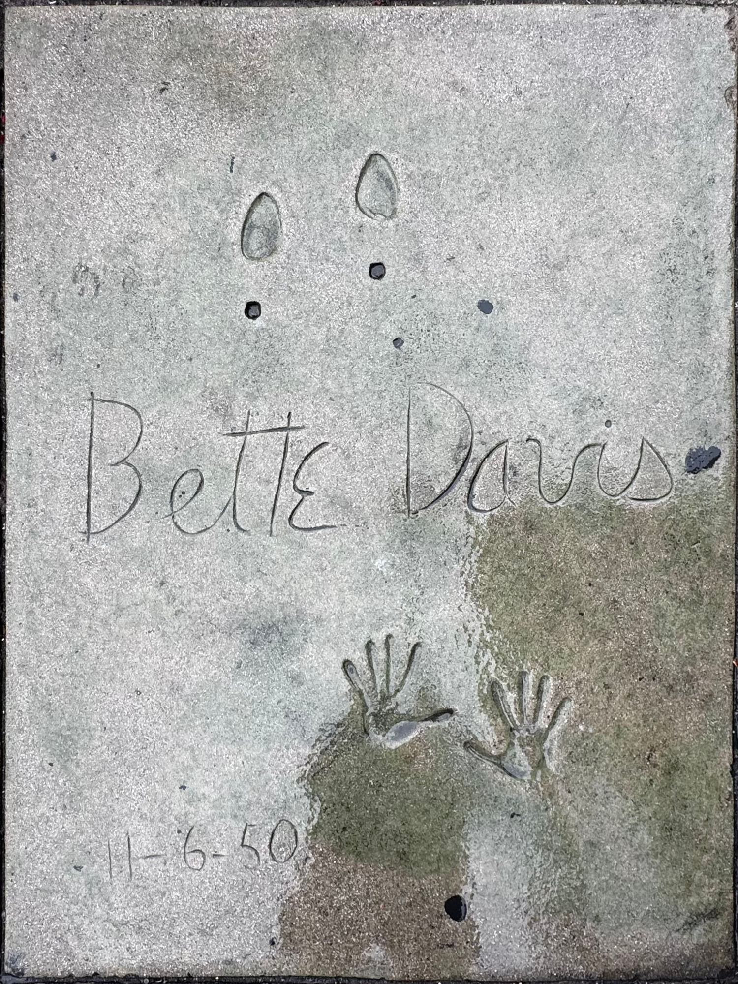 Grauman's Chinese Theatre Bette Davis