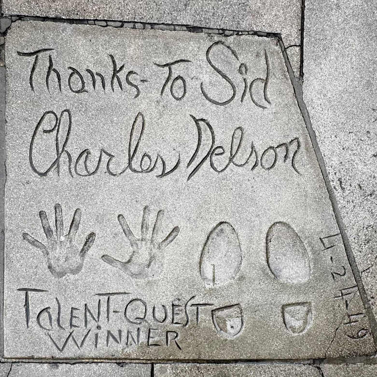 Grauman's Chinese Theatre Charles Nelson