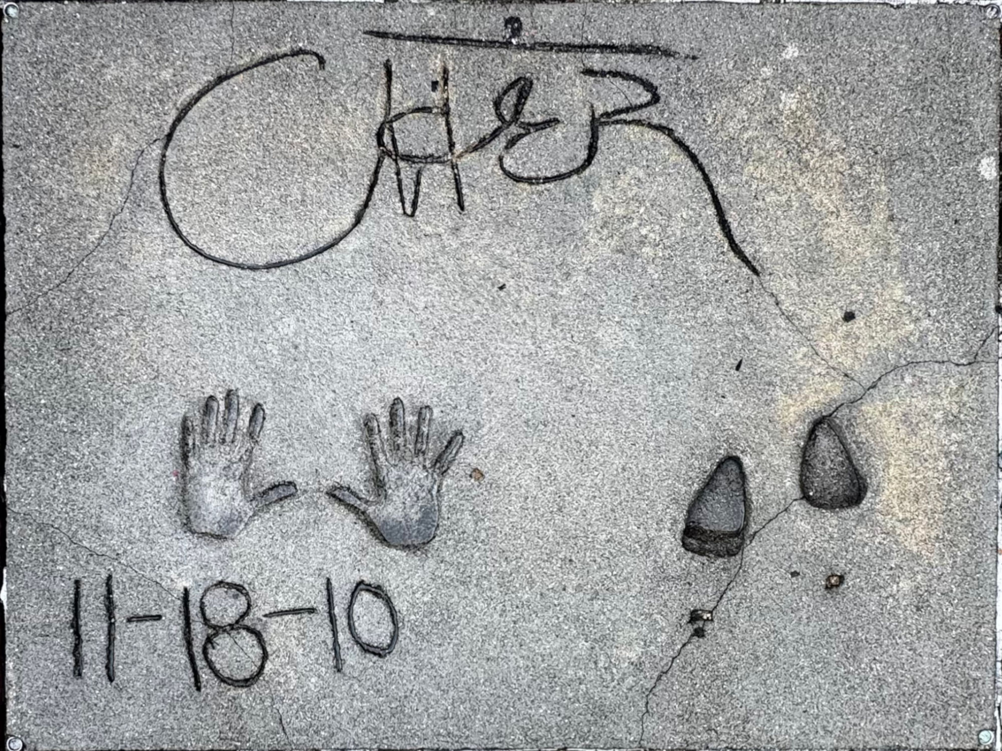 Grauman's Chinese Theatre Cher