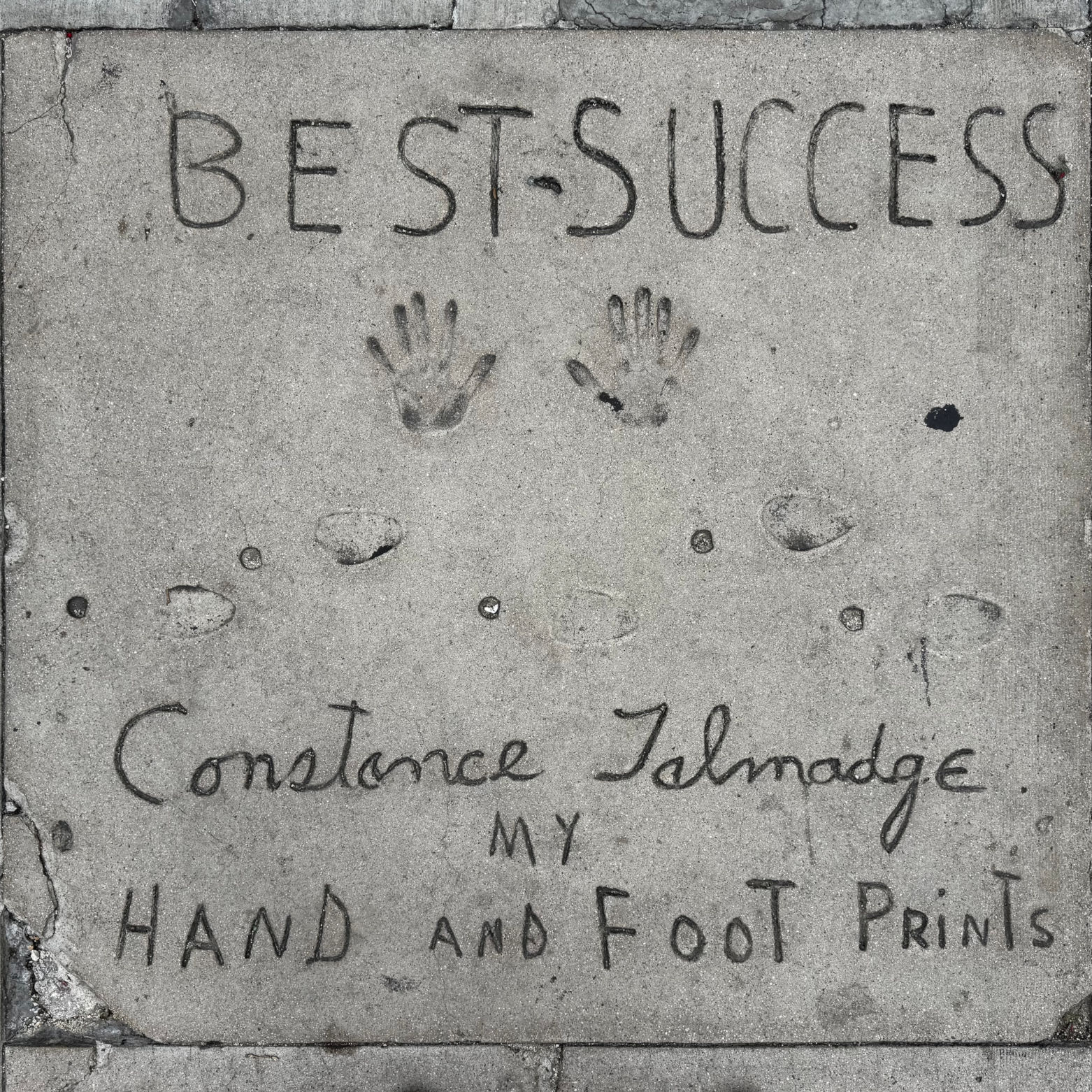 Grauman's Chinese Theatre Constance Talmadge