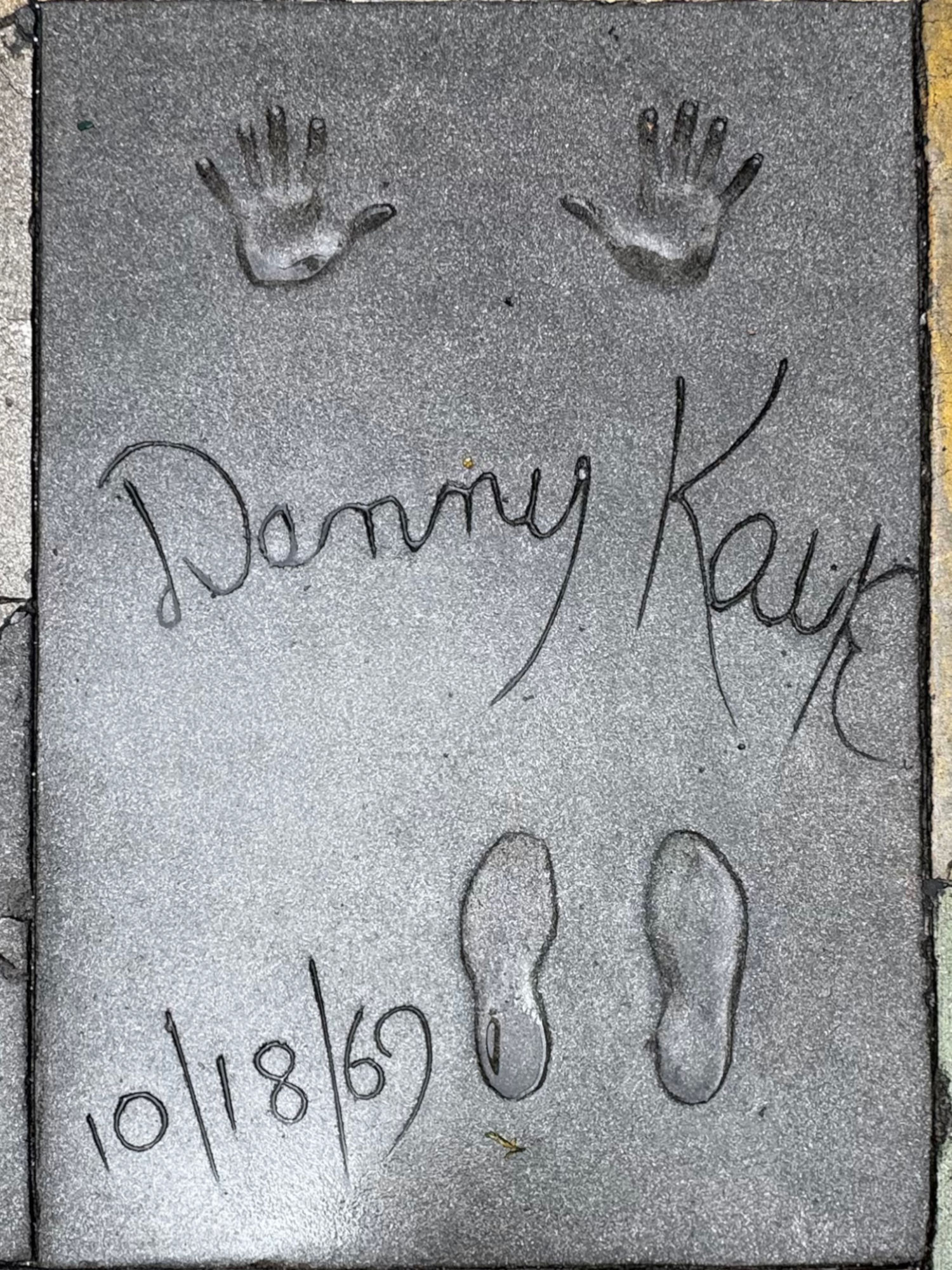 Grauman's Chinese Theatre Danny Kaye