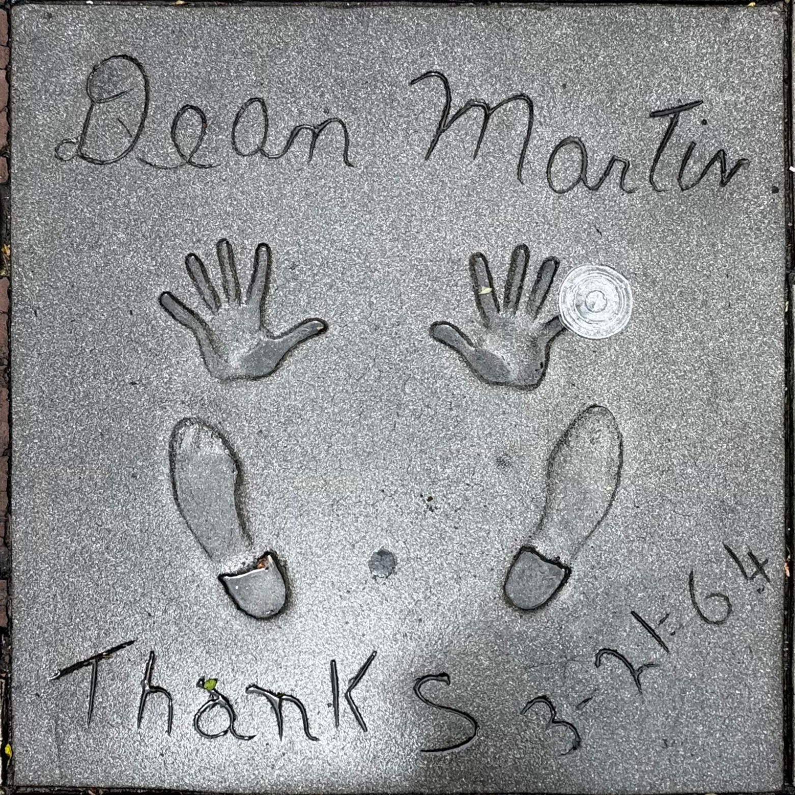 Grauman's Chinese Theatre Dean Martin
