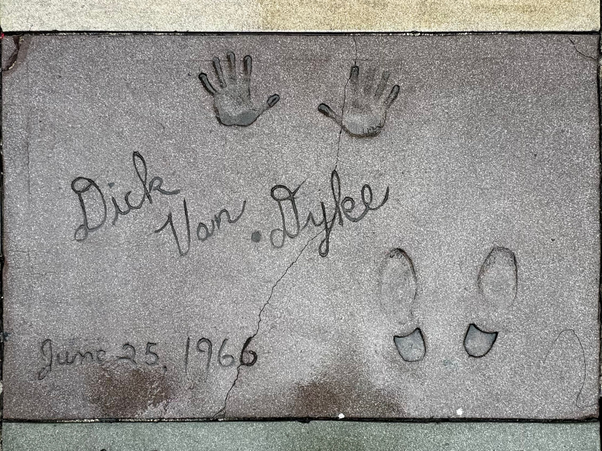 Grauman's Chinese Theatre Dick Van Dyke