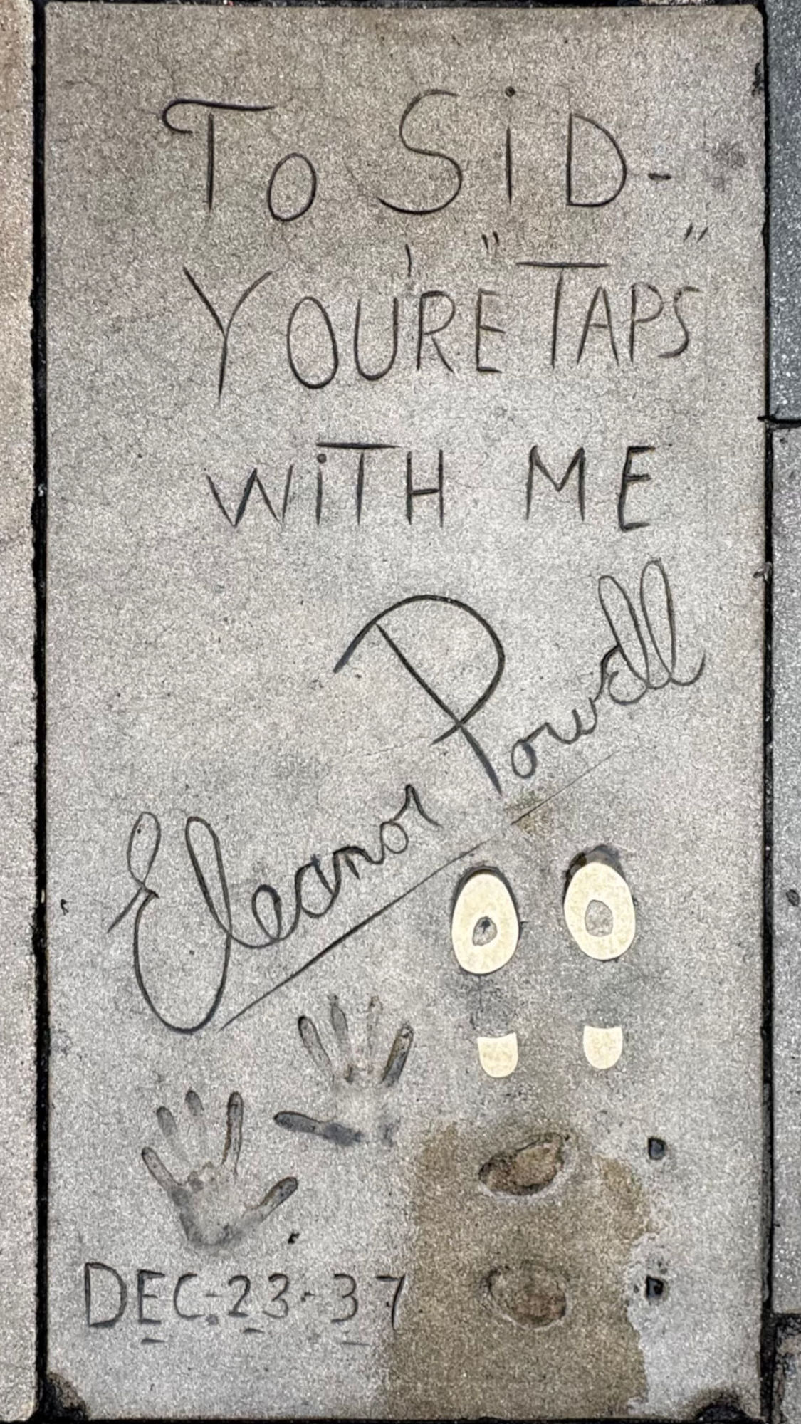 Grauman's Chinese Theatre Eleanor Powell