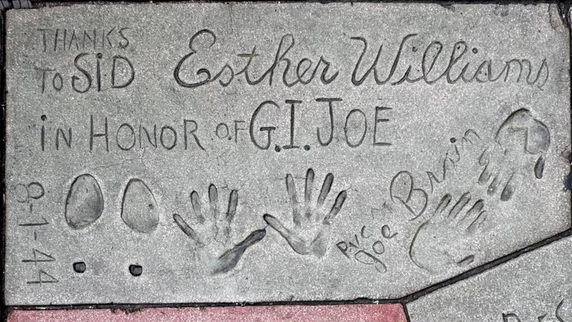 Grauman's Chinese Theatre Esther Williams