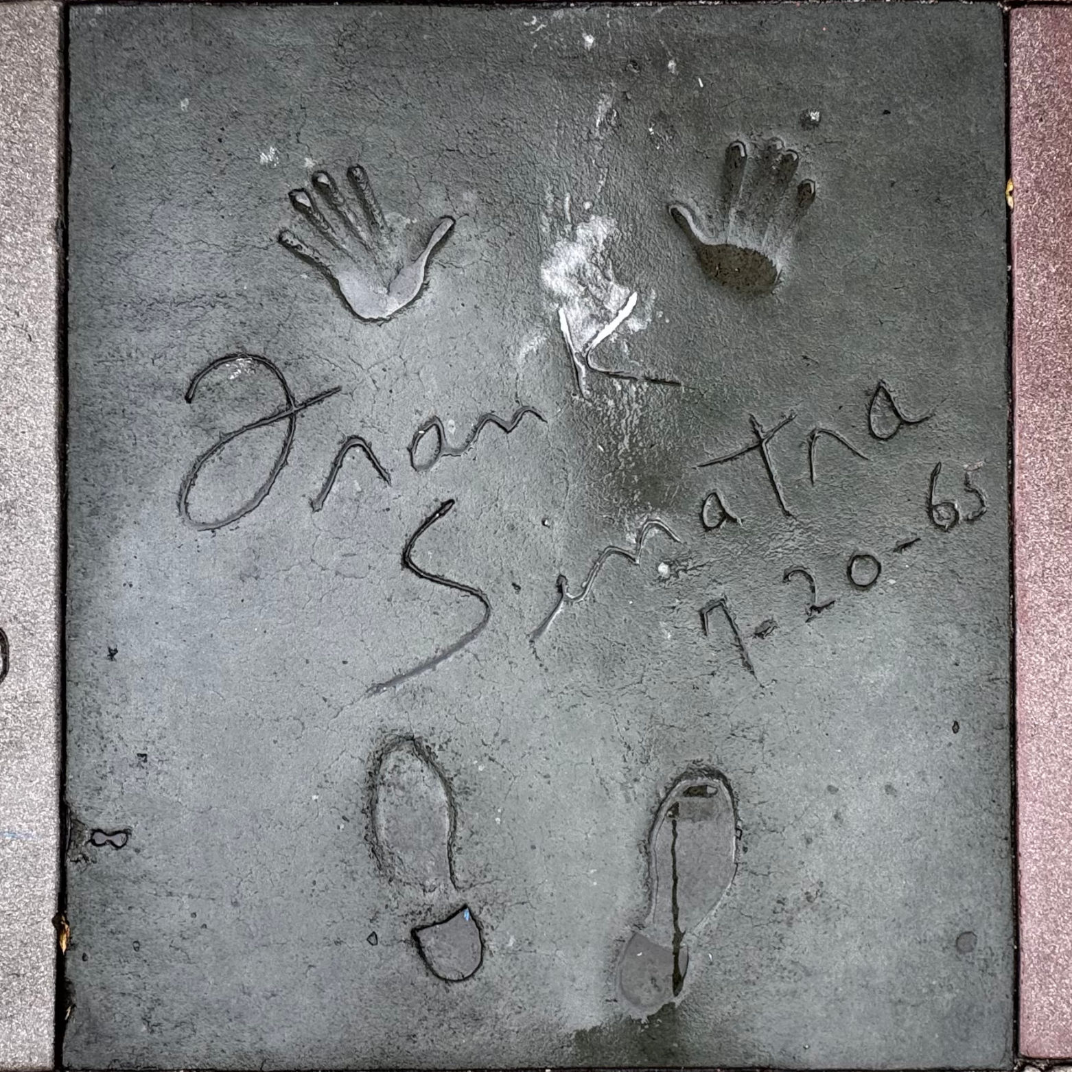 Grauman's Chinese Theatre Frank Sinatra