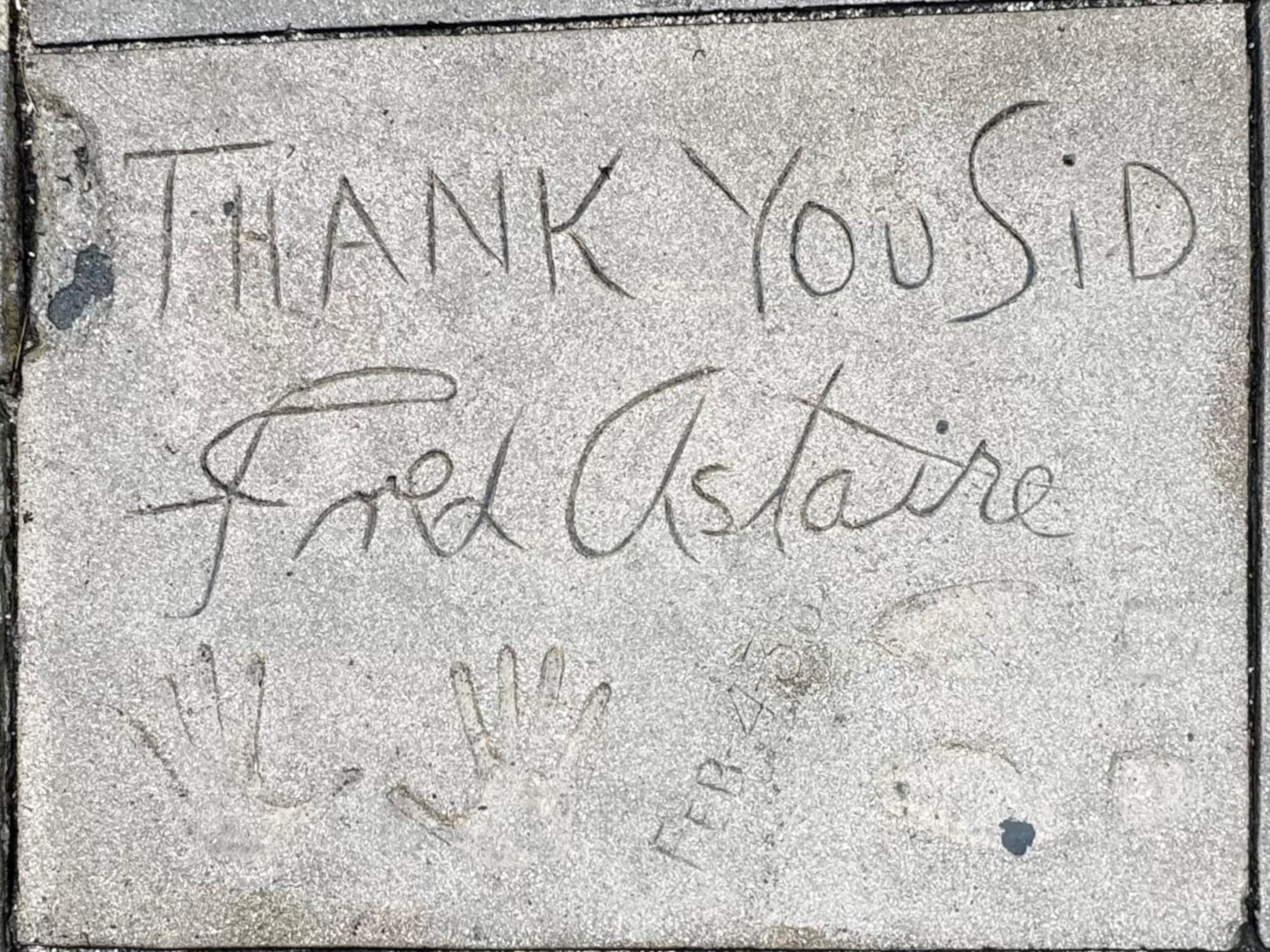 Grauman's Chinese Theatre Fred Astaire