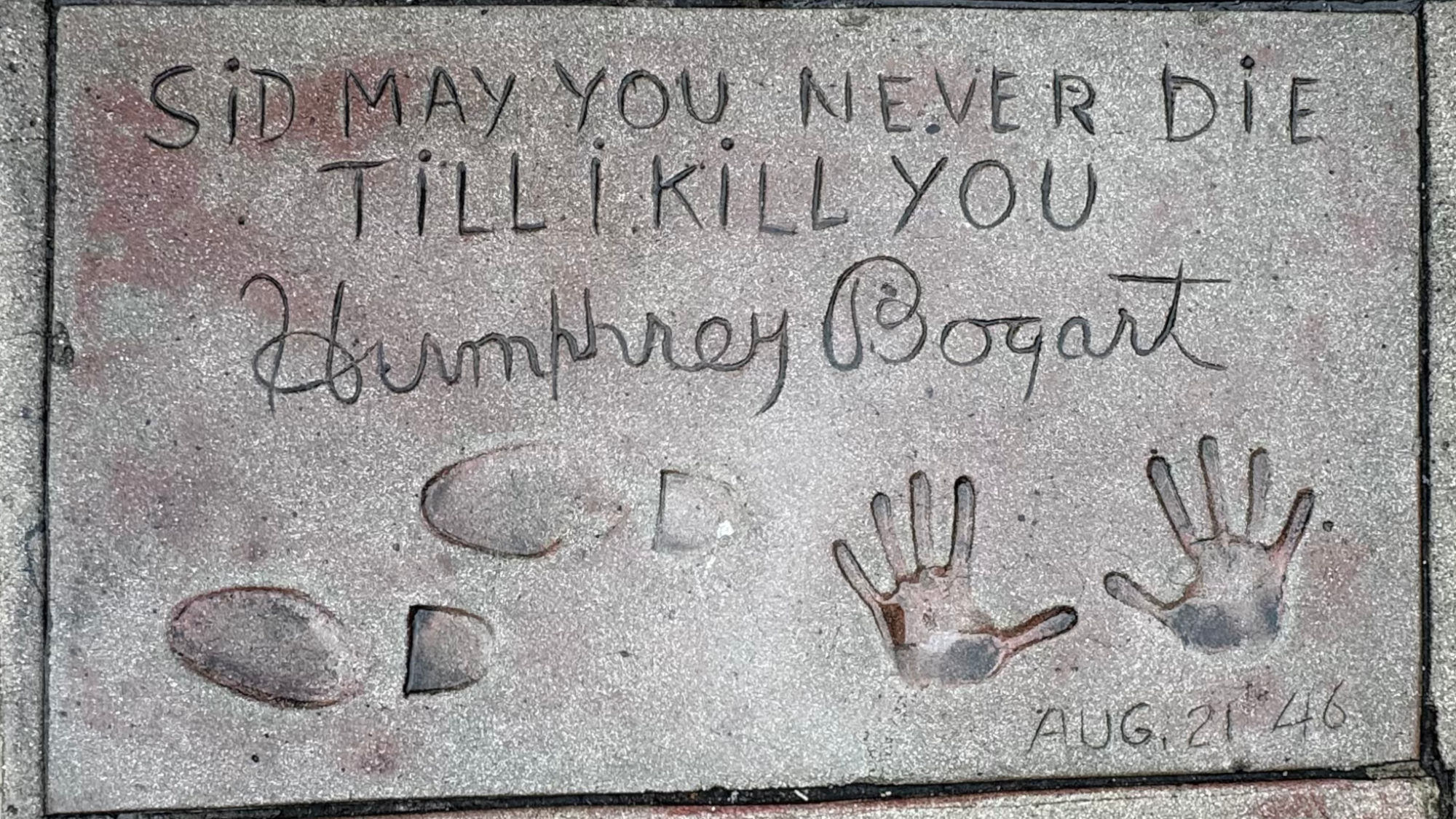 Grauman's Chinese Theatre Humphrey Bogart