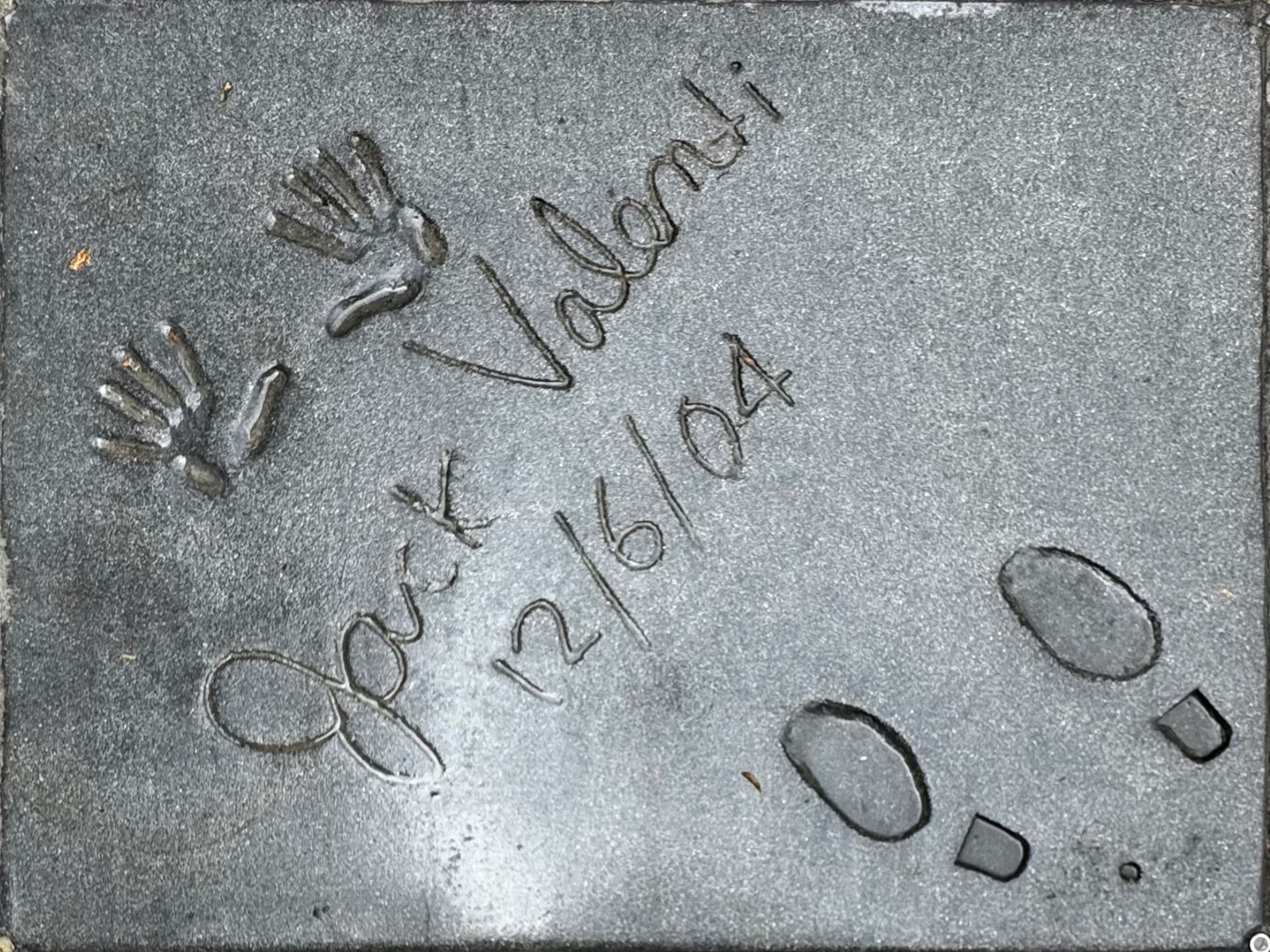 Grauman's Chinese Theatre Jack Valenti