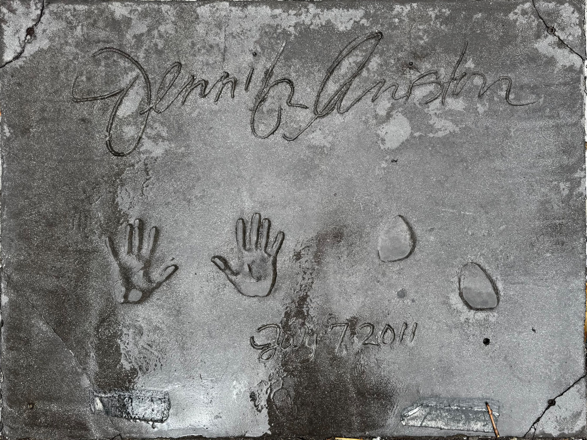 Grauman's Chinese Theatre Jennifer Aniston