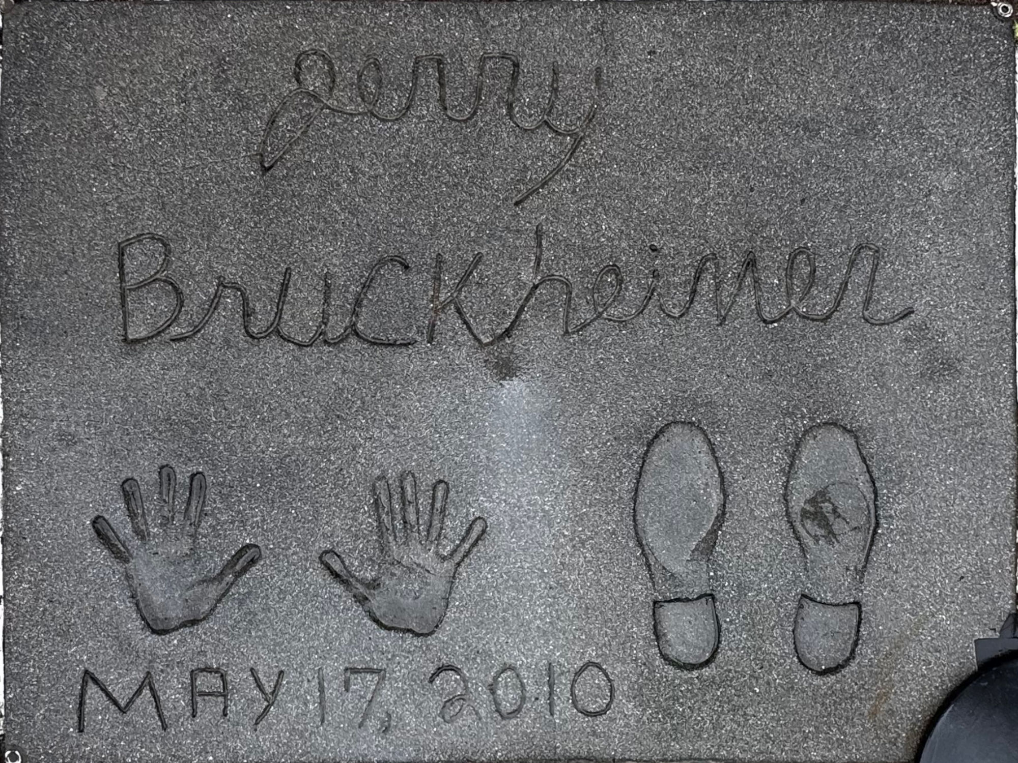 Grauman's Chinese Theatre Jerry Bruckheimer
