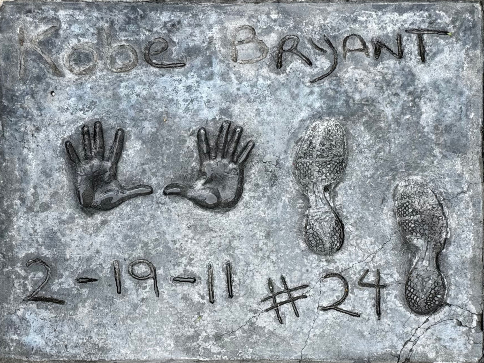Grauman's Chinese Theatre Kobe Bryant