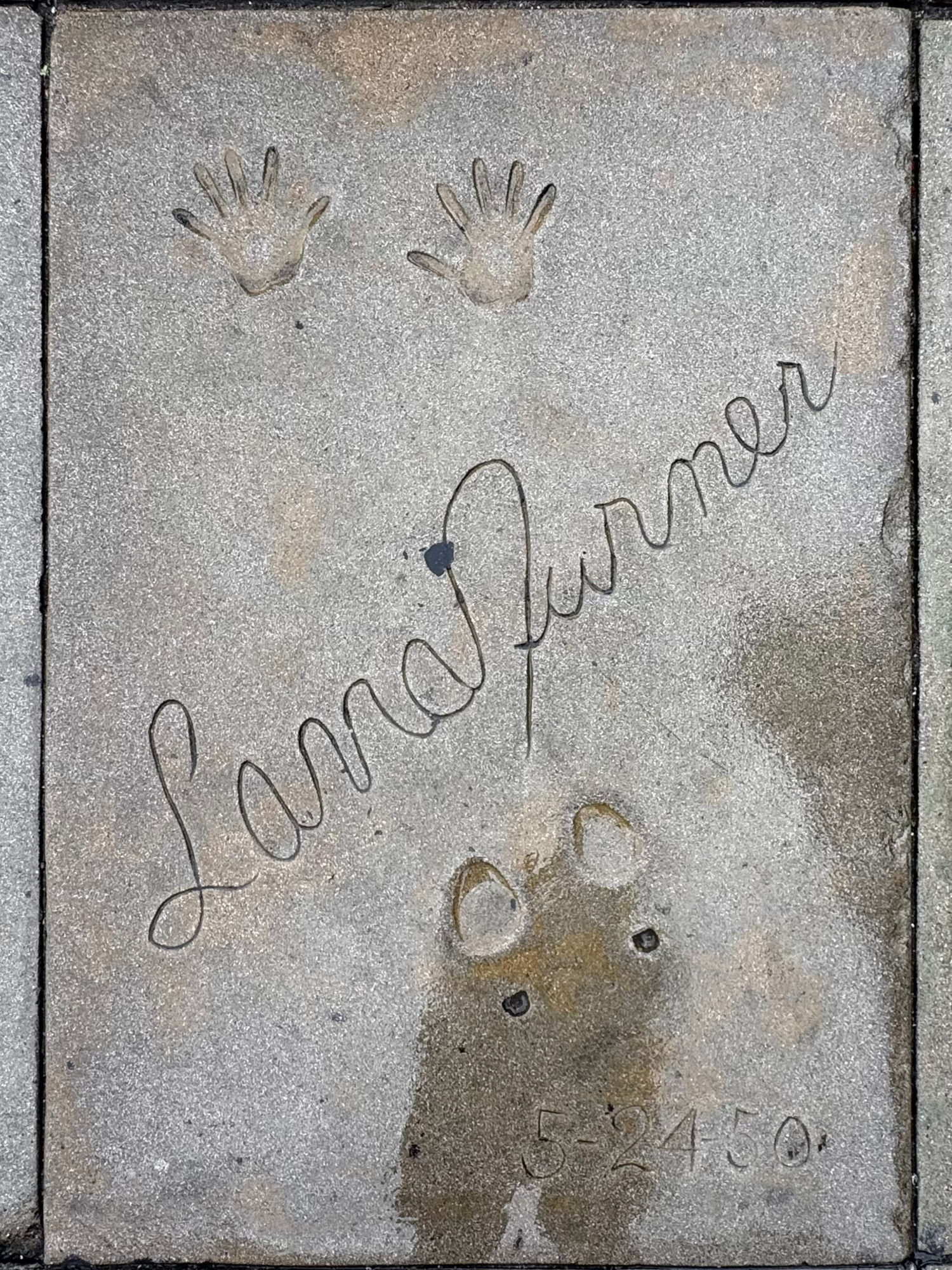 Grauman's Chinese Theatre Lana Turner