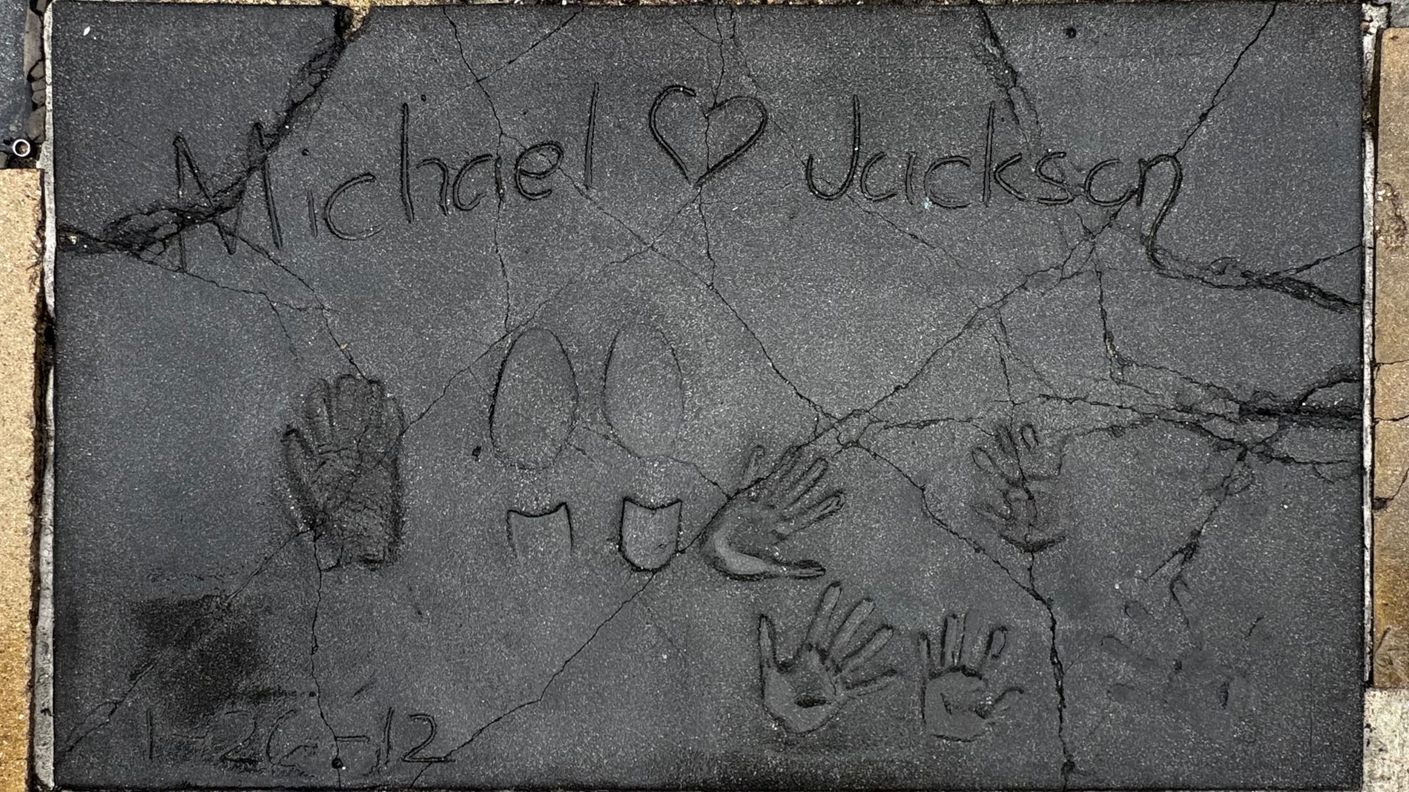Grauman's Chinese Theatre Michael Jackson's Kids