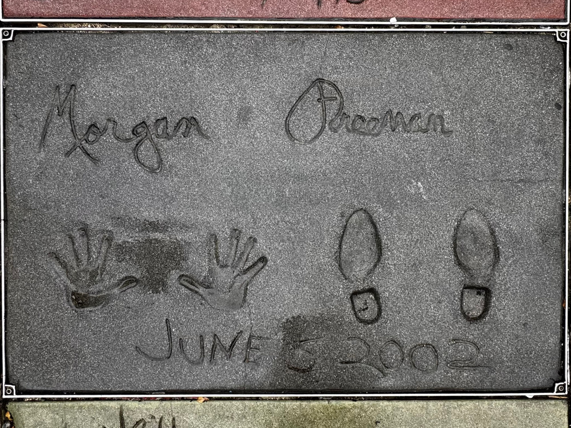 Grauman's Chinese Theatre Morgan Freeman