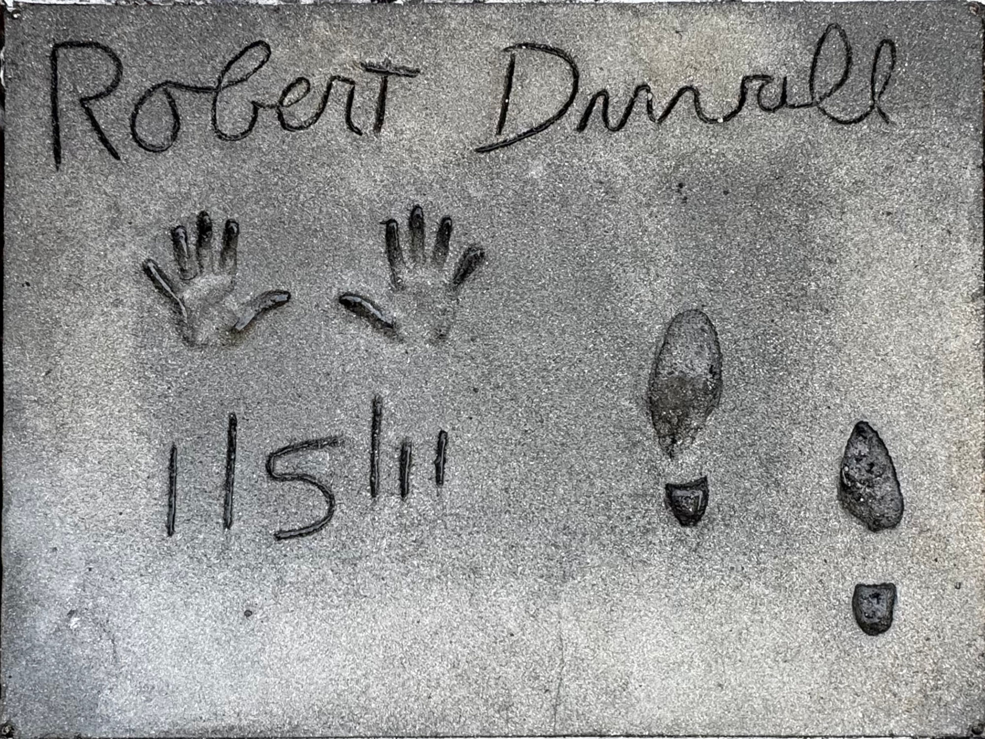 Grauman's Chinese Theatre Robert Duvall