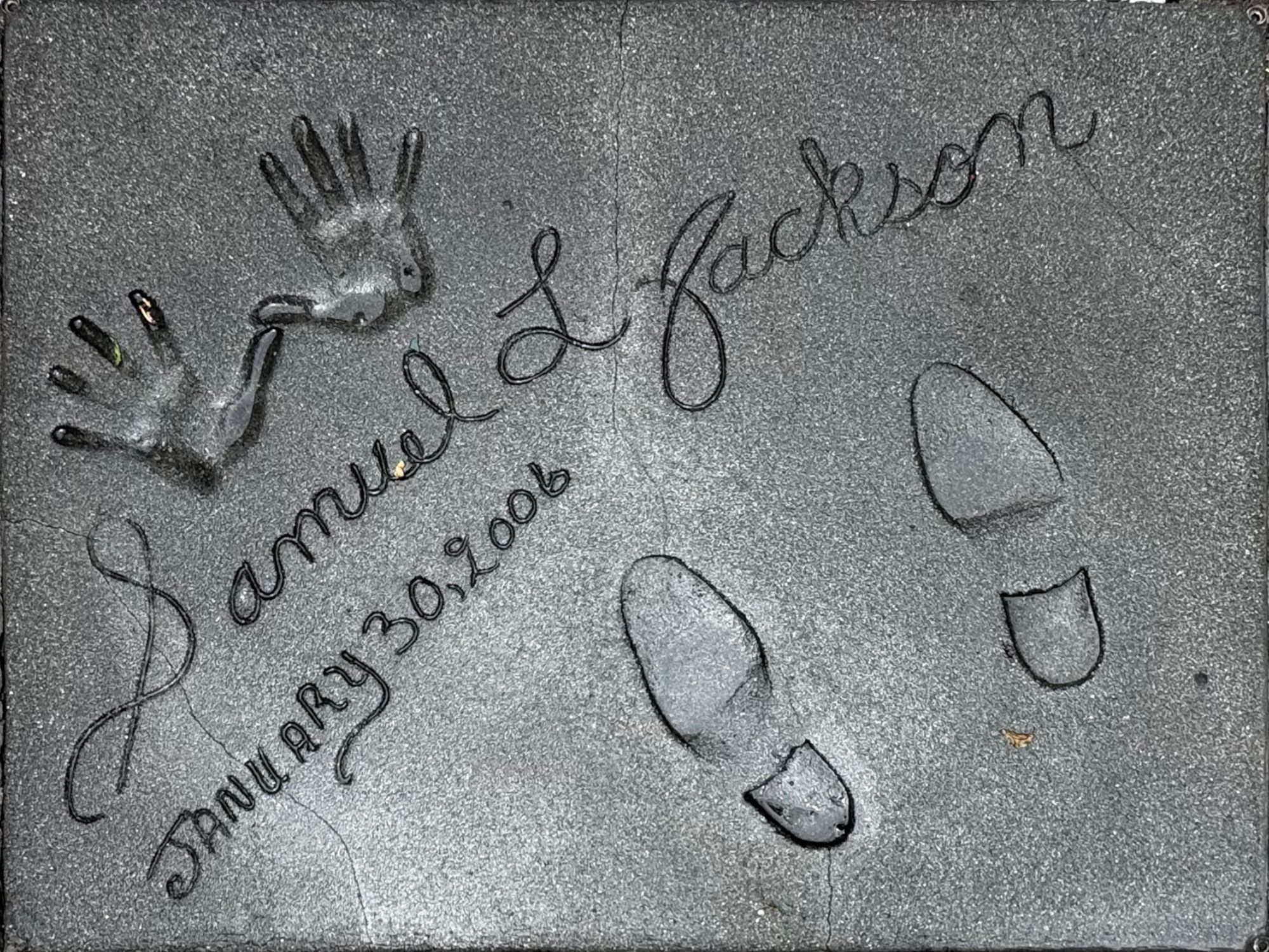 Grauman's Chinese Theatre Samuel L. Jackson