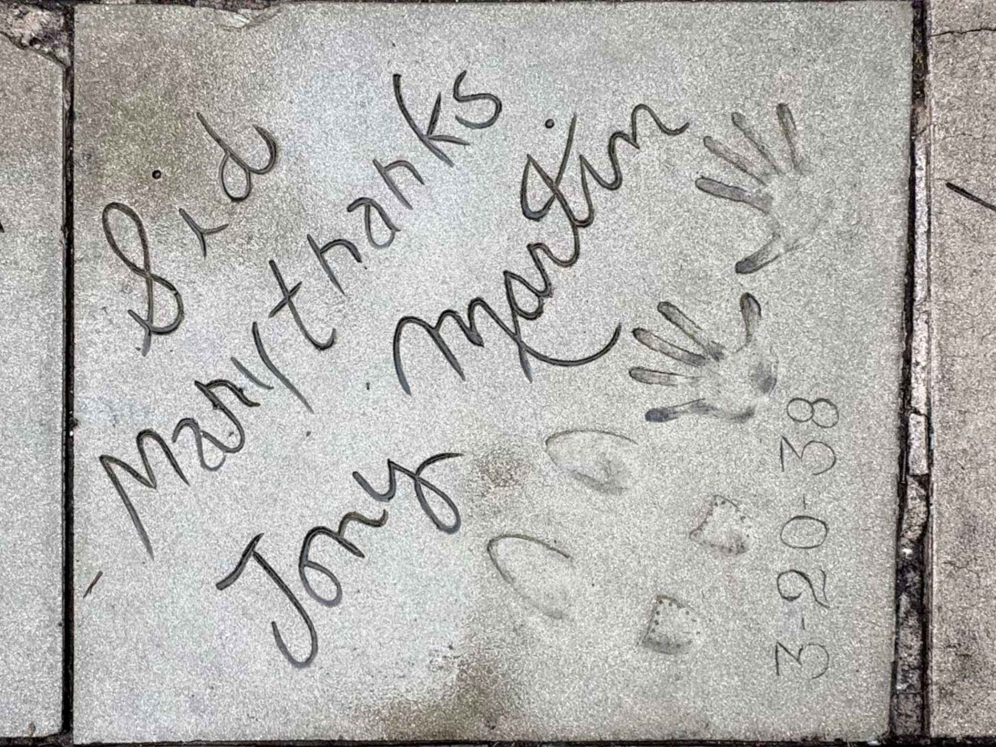 Grauman's Chinese Theatre Tony Martin
