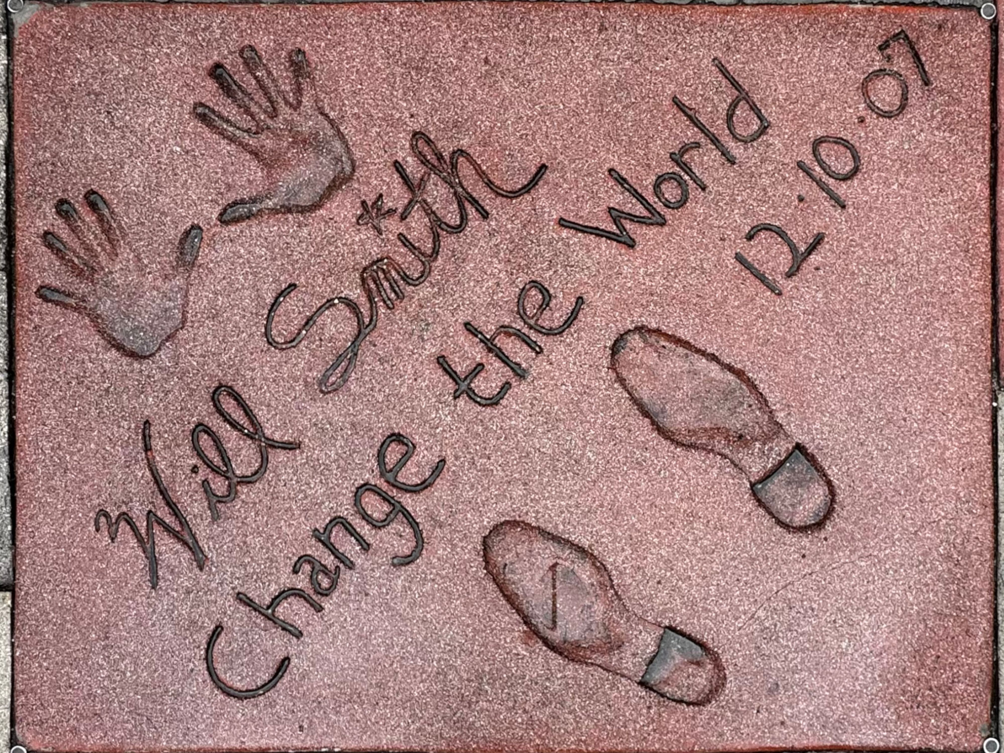 Grauman's Chinese Theatre Will Smith