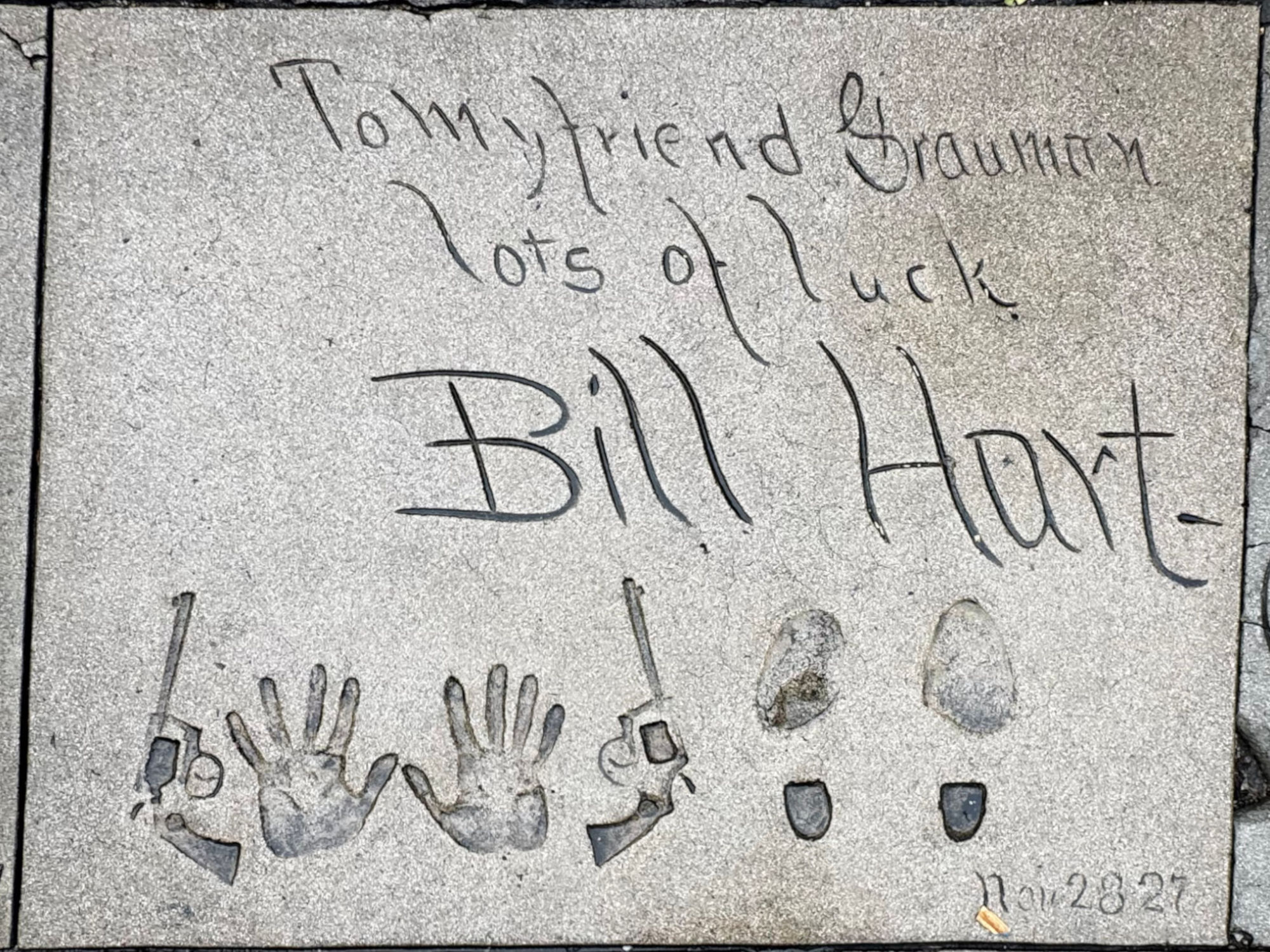 Grauman's Chinese Theatre William S. Hart