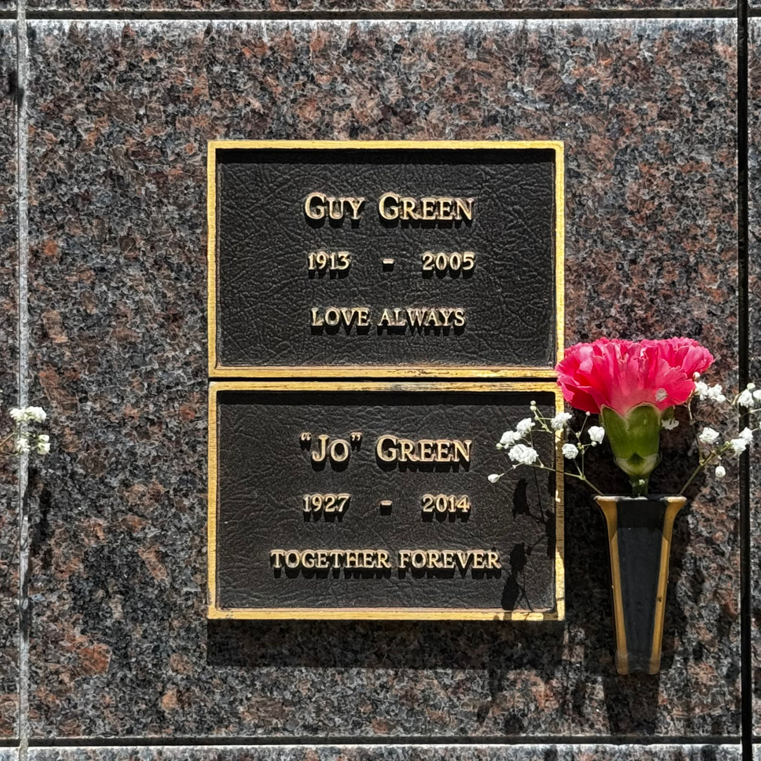 Westwood Village Memorial Park Guy Green