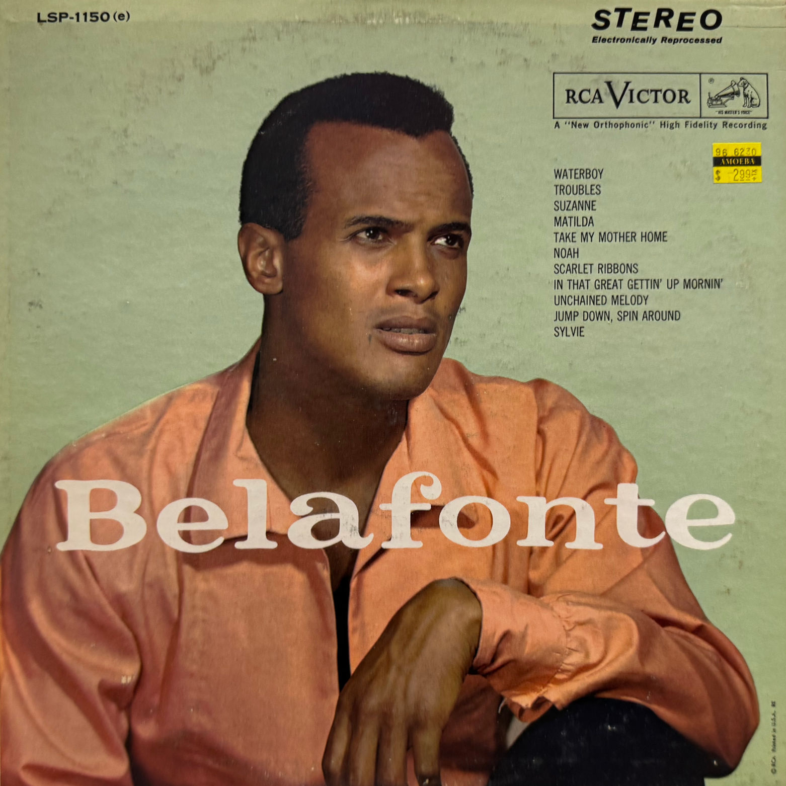 Harry Belafonte Belafonte Album Cover