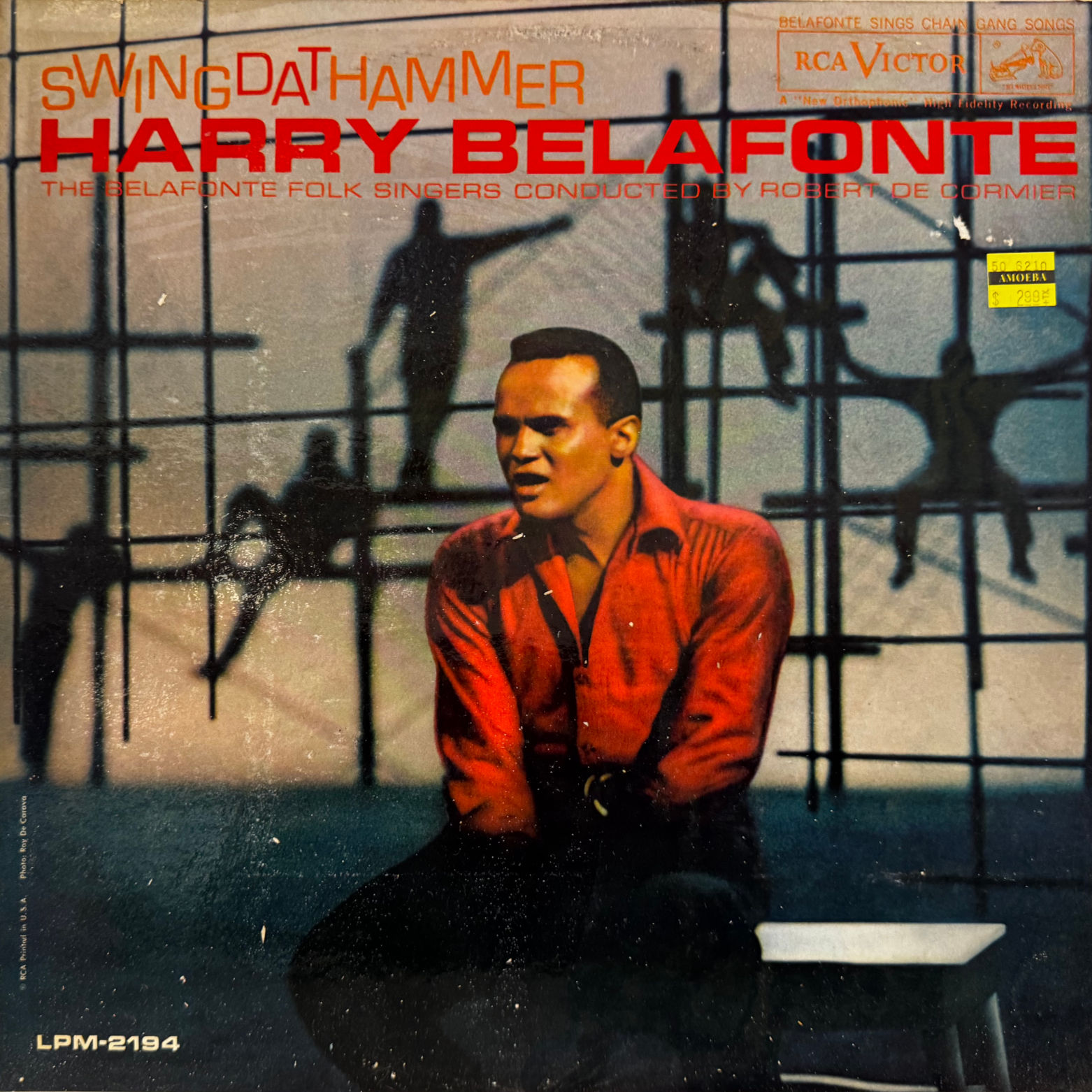 Harry Belafonte Swing Dat Hammer Album Cover