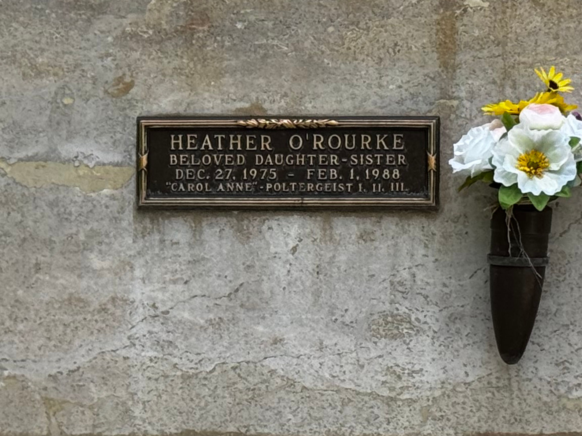 Westwood Village Memorial Park Heather O'Rourke
