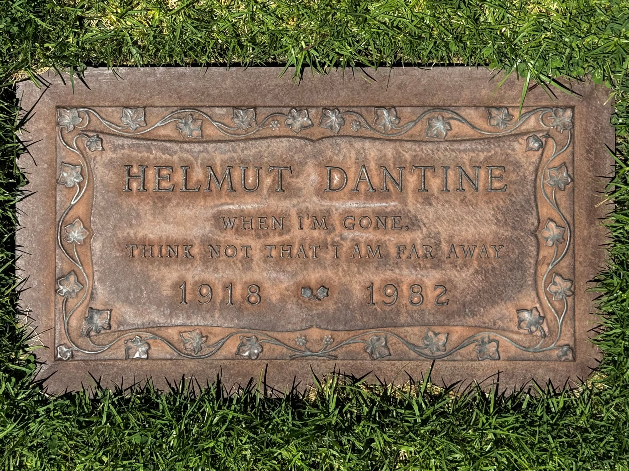 Westwood Village Memorial Park Helmut Dantine